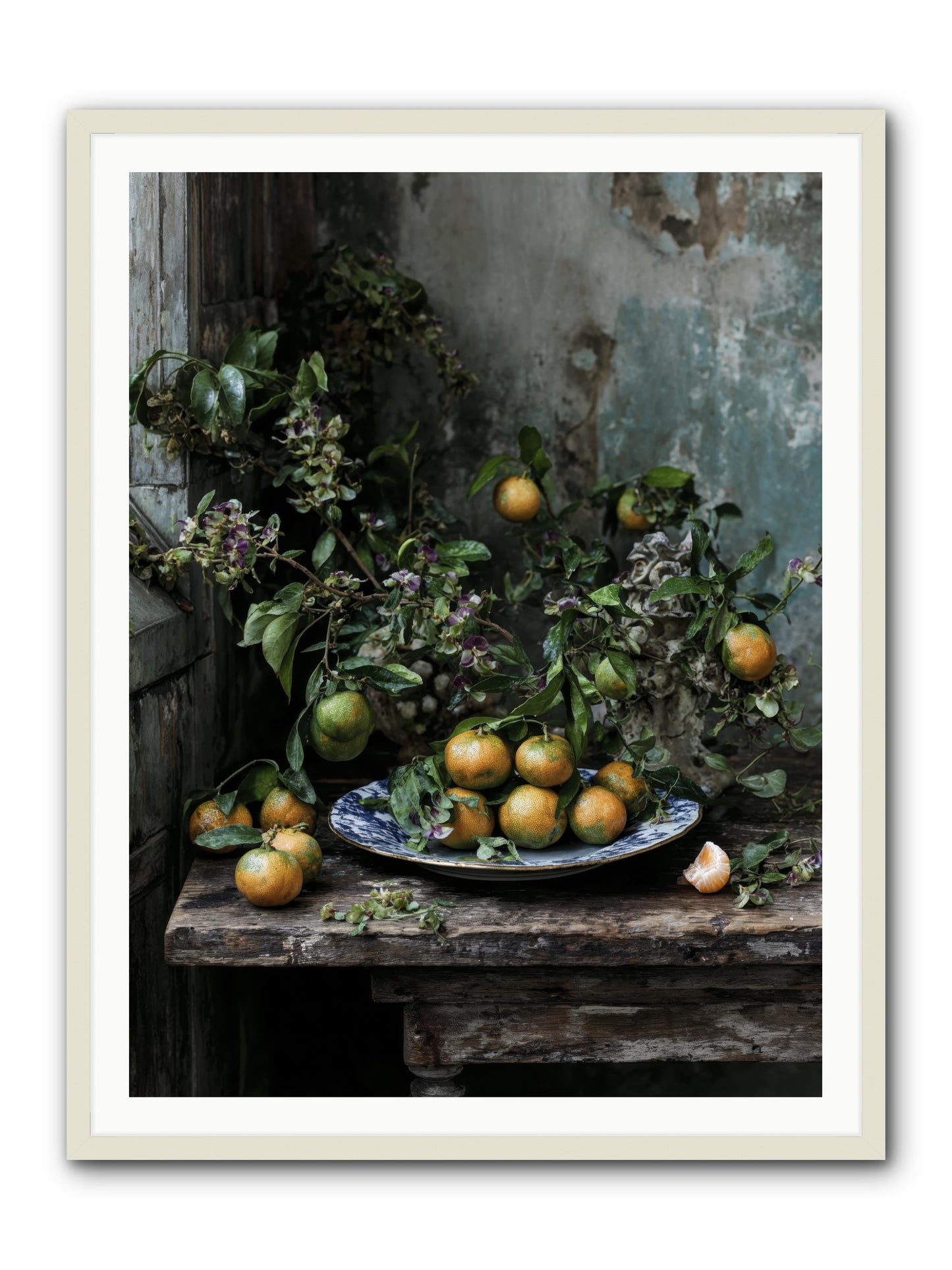 pretty things -- Framed Print - White 36x48