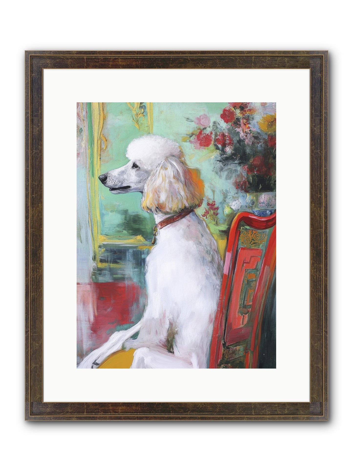 Princess Lemon Drop Framed Print - Slimwoods Black/Gold 12x16