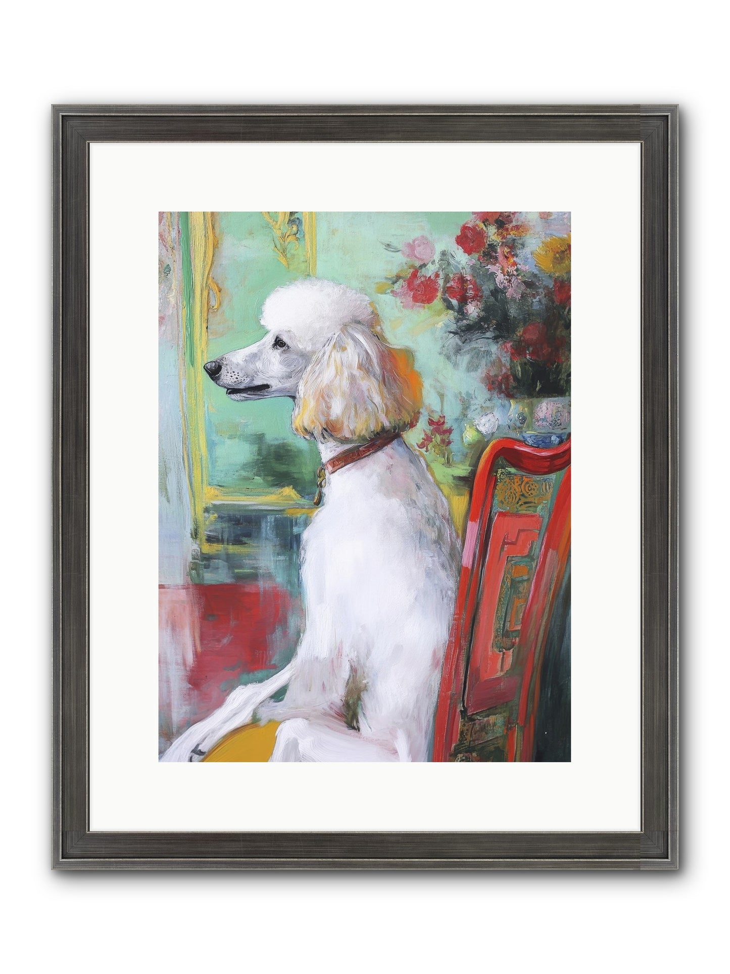 Princess Lemon Drop Framed Print - Slimwoods Black/Silver 12x16