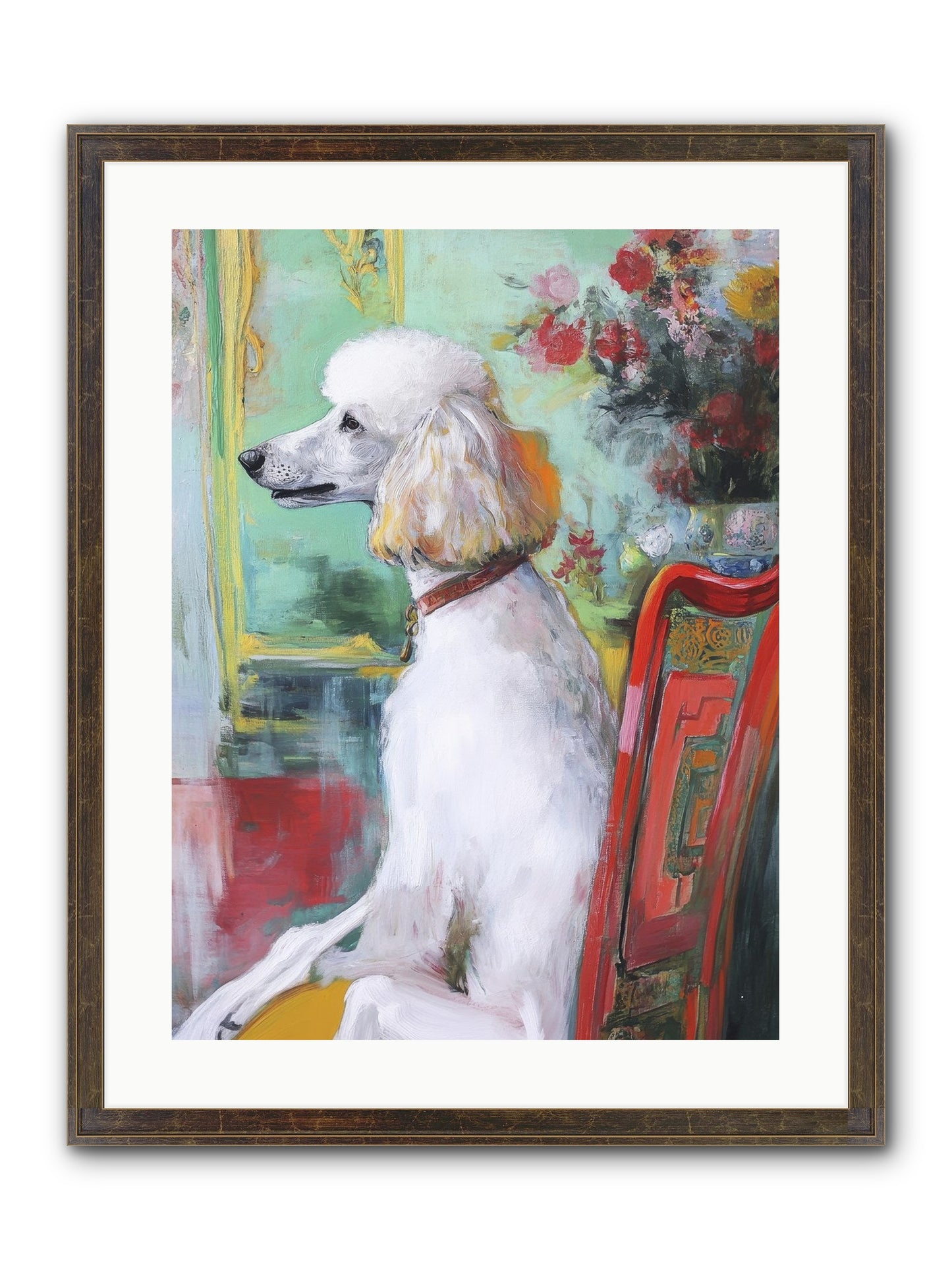 Princess Lemon Drop Framed Print - Slimwoods Black/Gold 18x24
