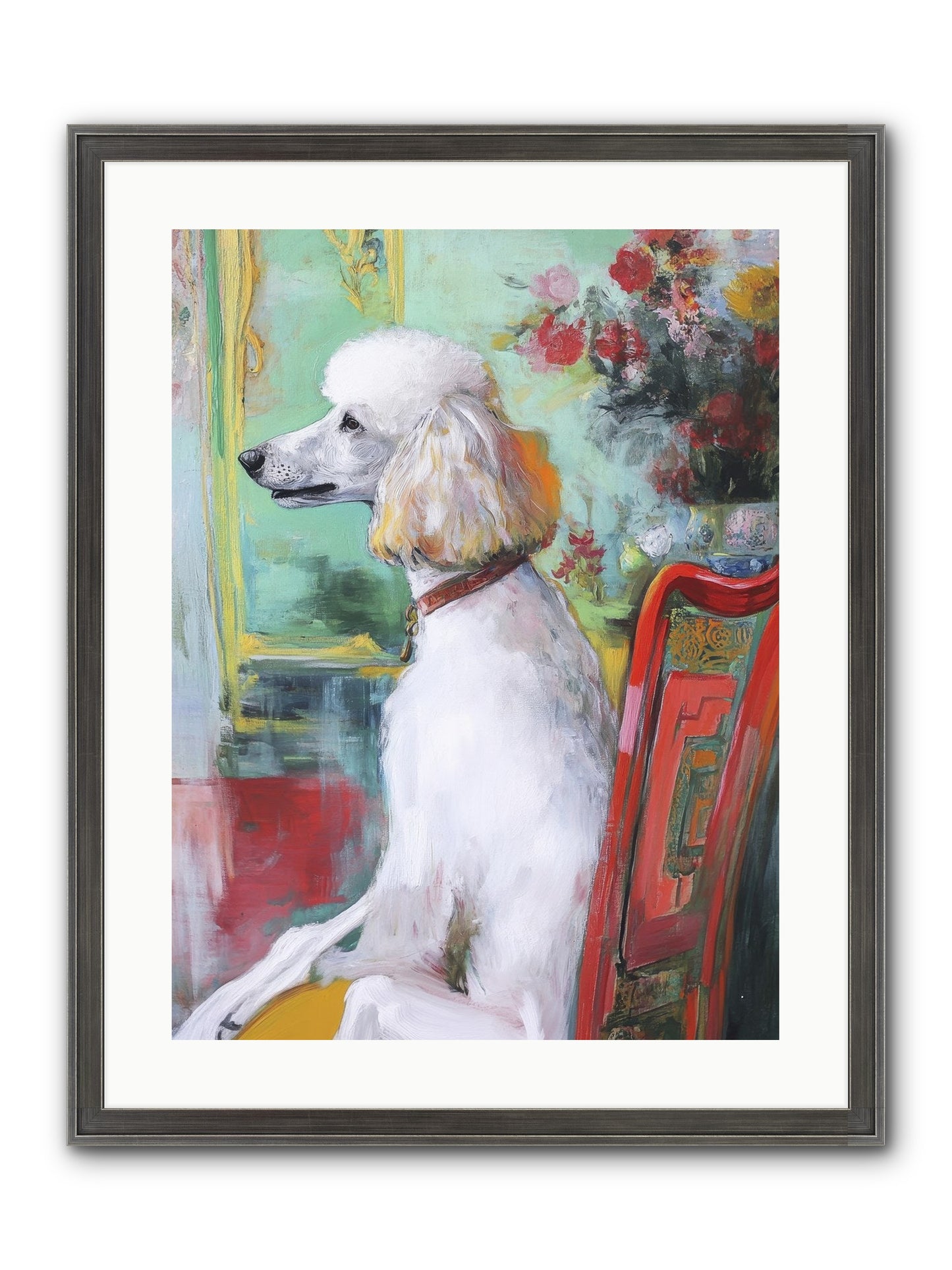 Princess Lemon Drop Framed Print - Slimwoods Black/Silver 18x24