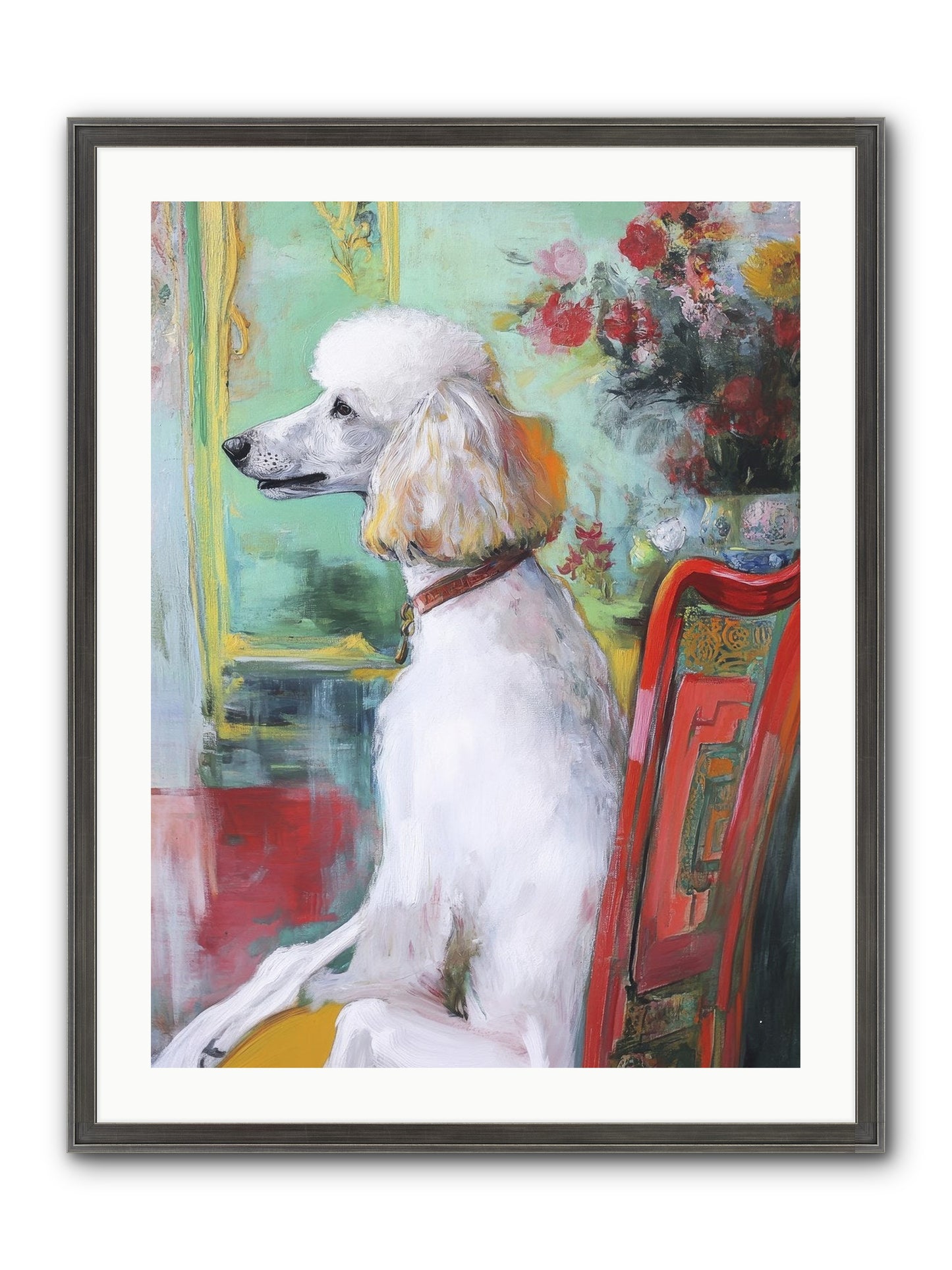 Princess Lemon Drop Framed Print - Slimwoods Black/Silver 24x32