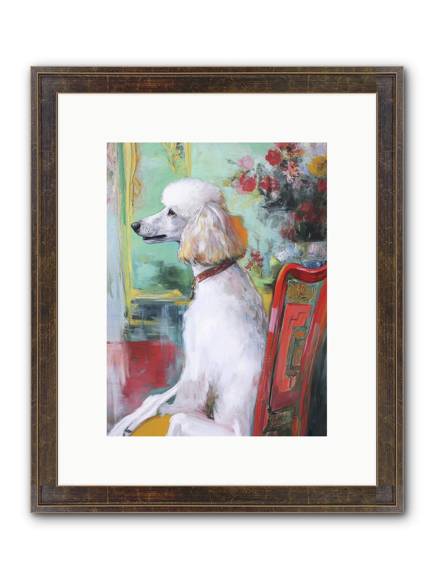 Princess Lemon Drop Framed Print - Slimwoods Black/Gold 9x12