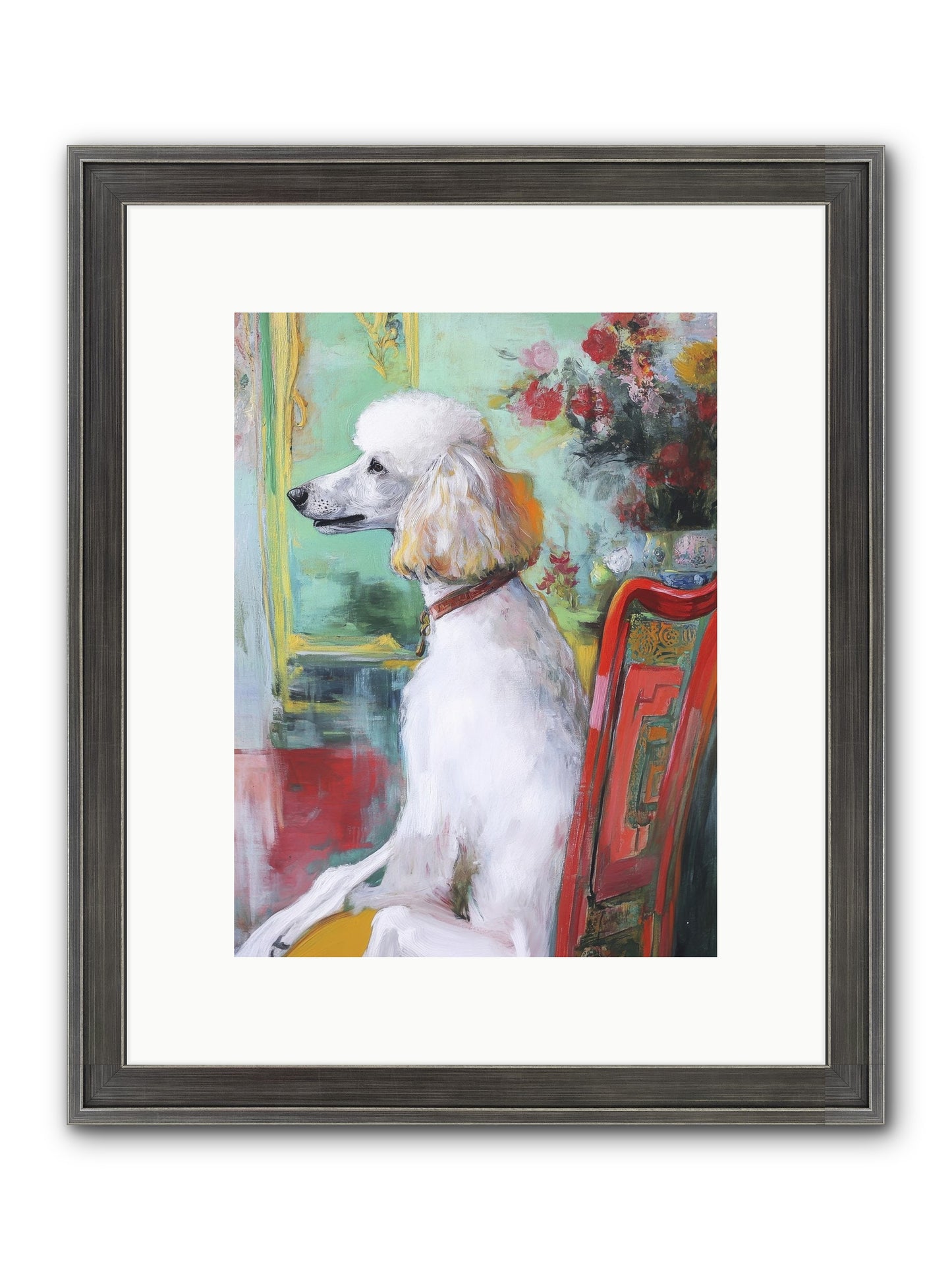 Princess Lemon Drop Framed Print - Slimwoods Black/Silver 9x12