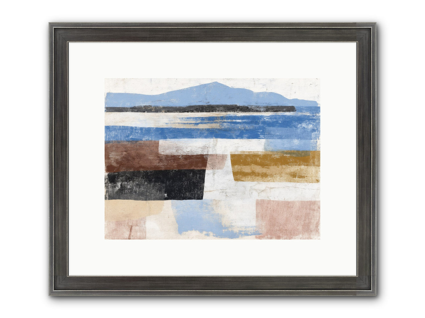 Pyralis Crest Framed Print - Slimwoods Black/Silver 12x9