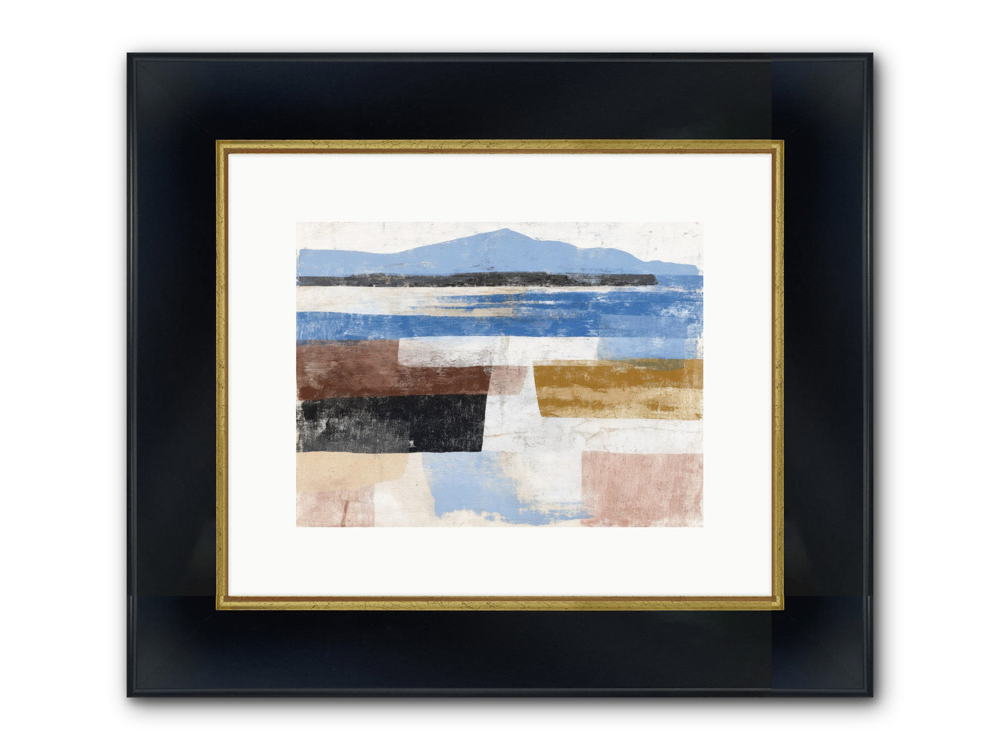 Pyralis Crest Framed Print - Wide Black w/Gold 12x9