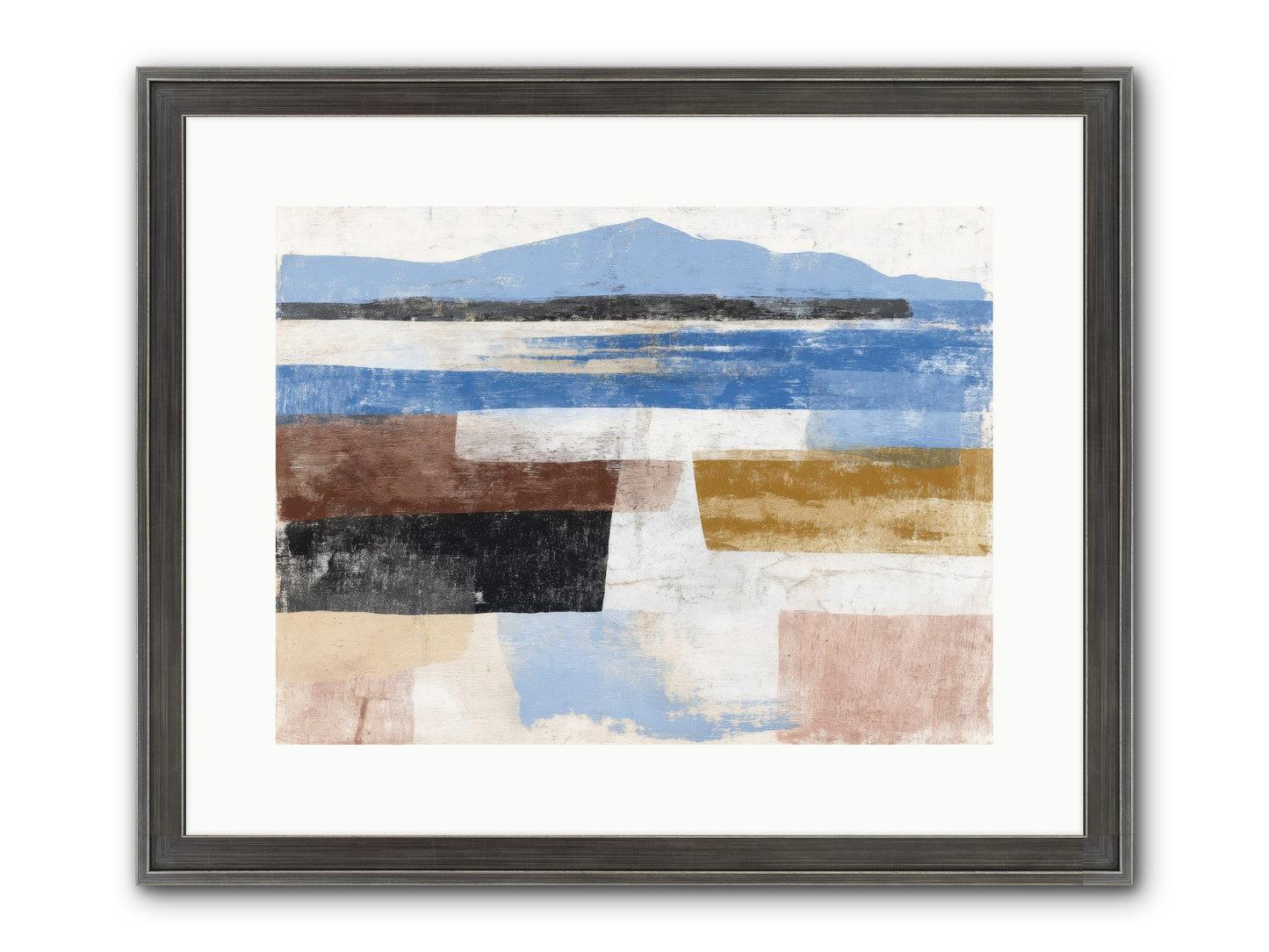 Pyralis Crest Framed Print - Slimwoods Black/Silver 16x12