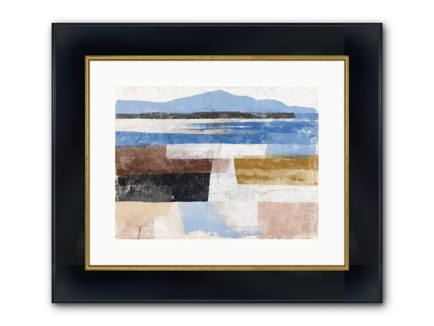Pyralis Crest Framed Print - Wide Black w/Gold 16x12