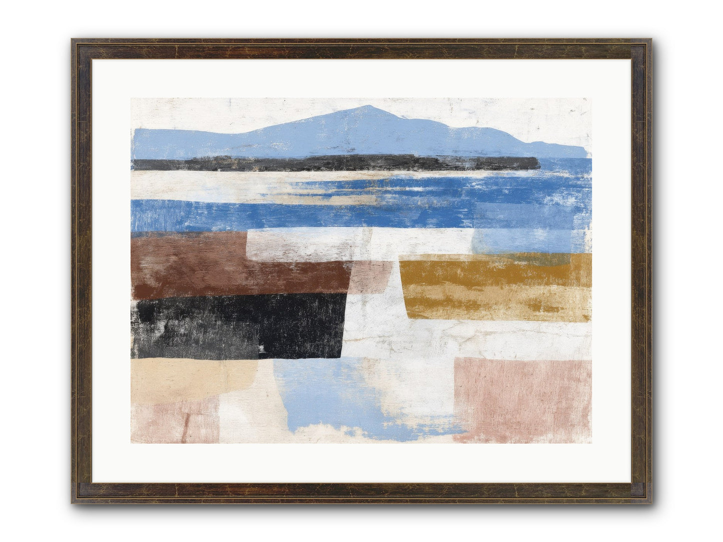 Pyralis Crest Framed Print - Slimwoods Black/Gold 24x18