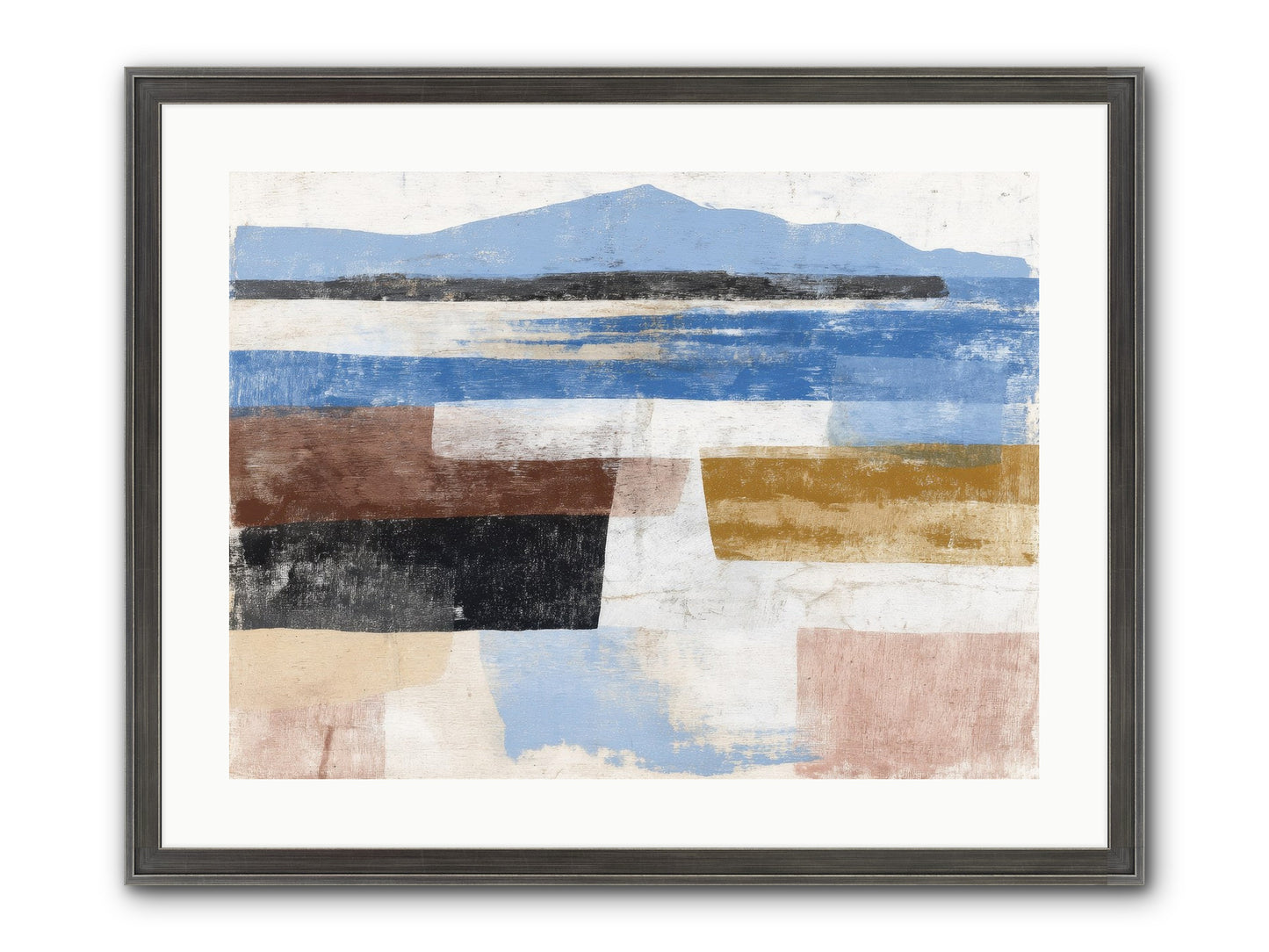 Pyralis Crest Framed Print - Slimwoods Black/Silver 24x18