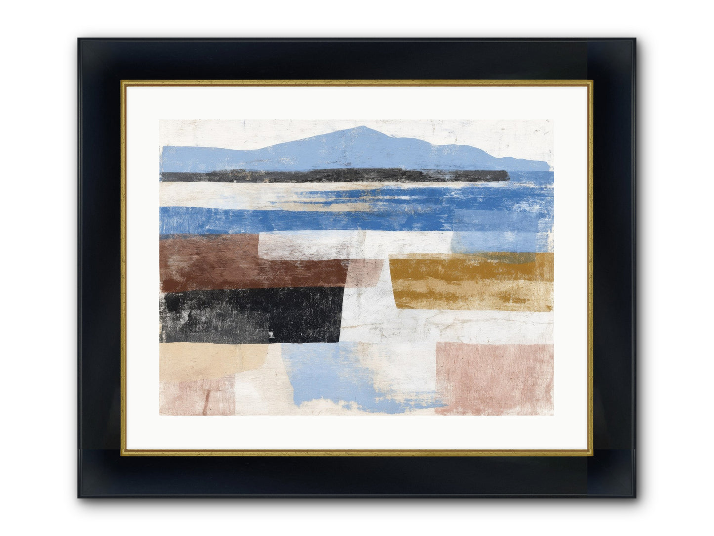 Pyralis Crest Framed Print - Wide Black w/Gold 24x18