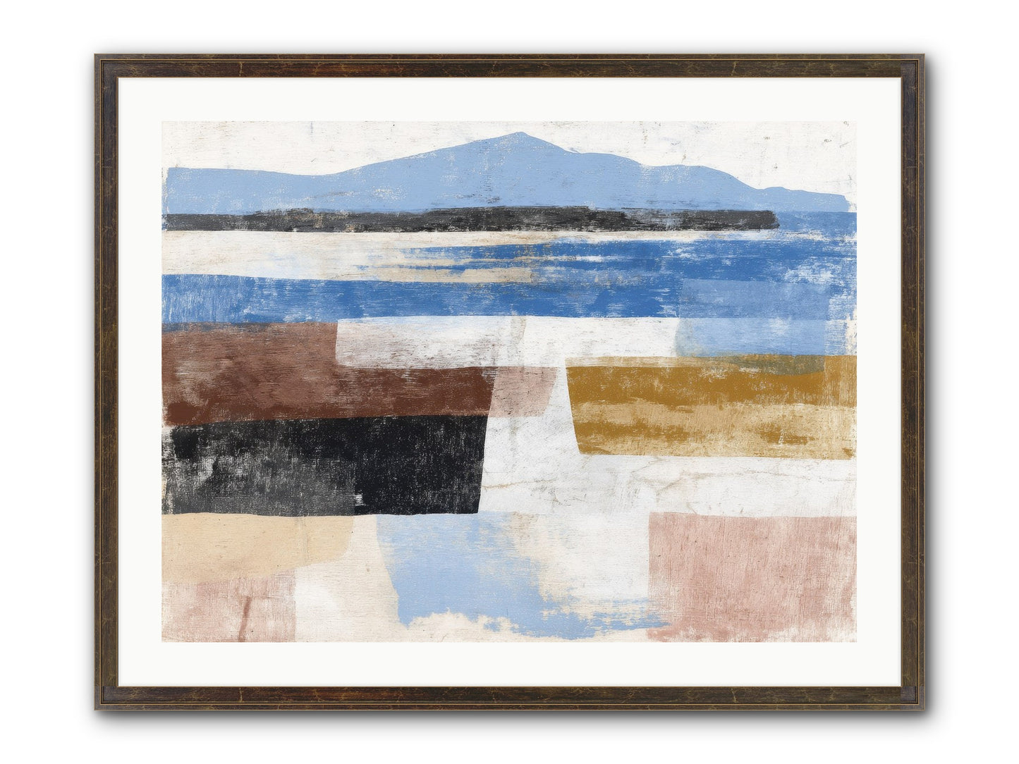 Pyralis Crest Framed Print - Slimwoods Black/Gold 32x24