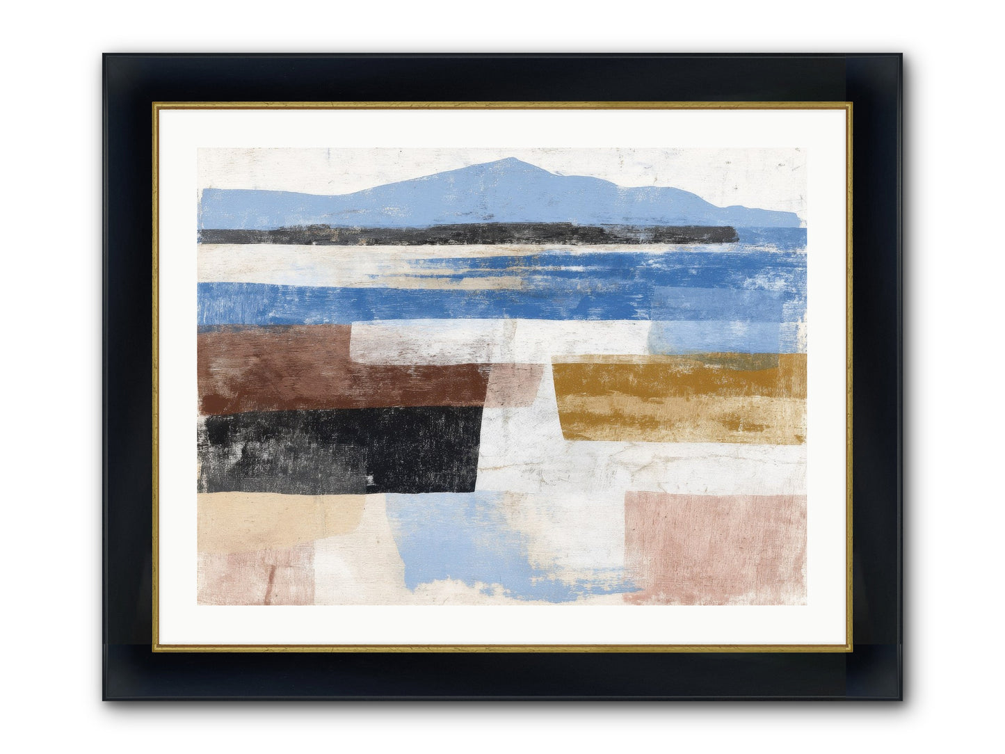 Pyralis Crest Framed Print - Wide Black w/Gold 32x24
