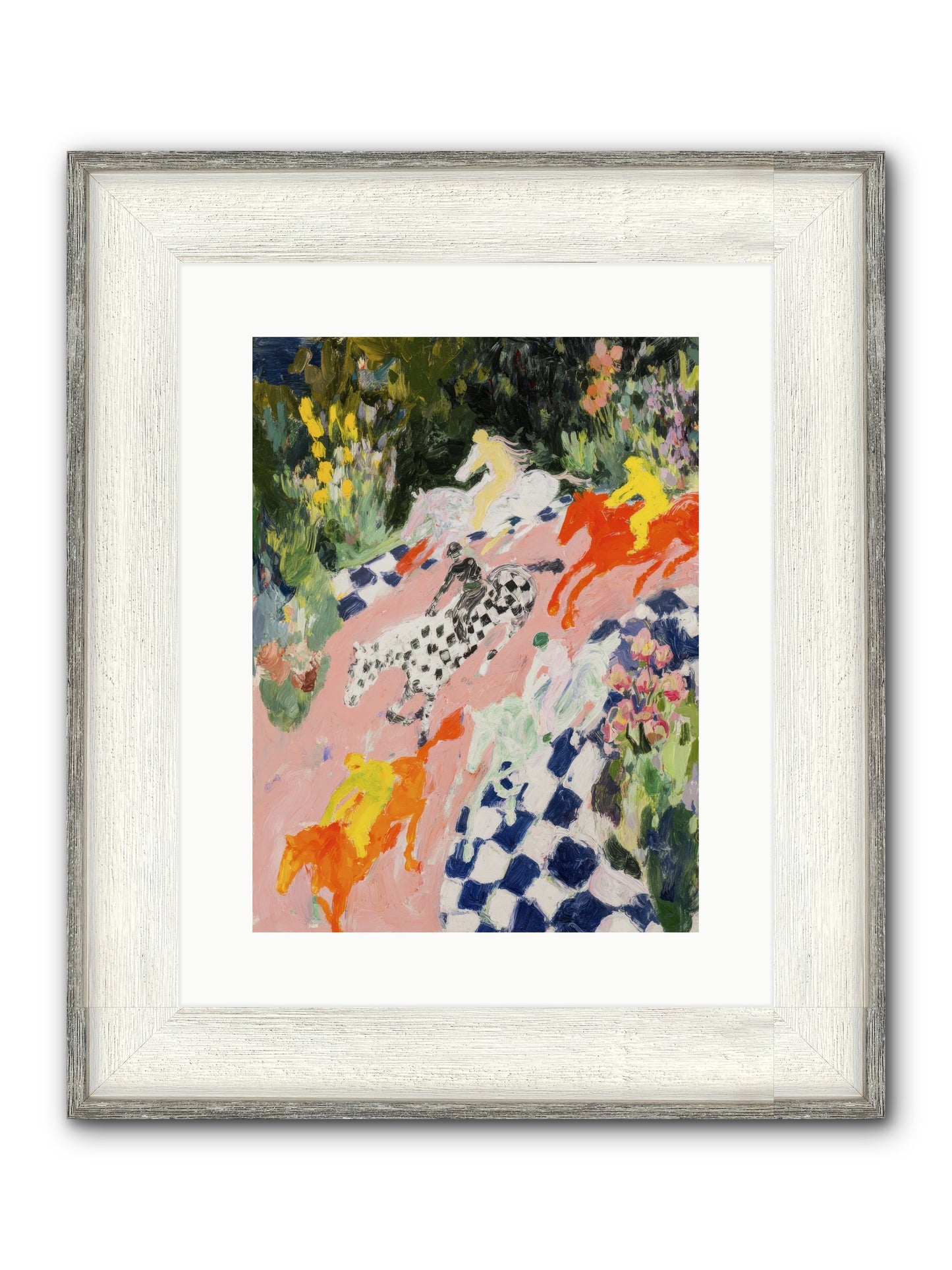 Quiet Sessions Framed Print - Driftwood White 12x16