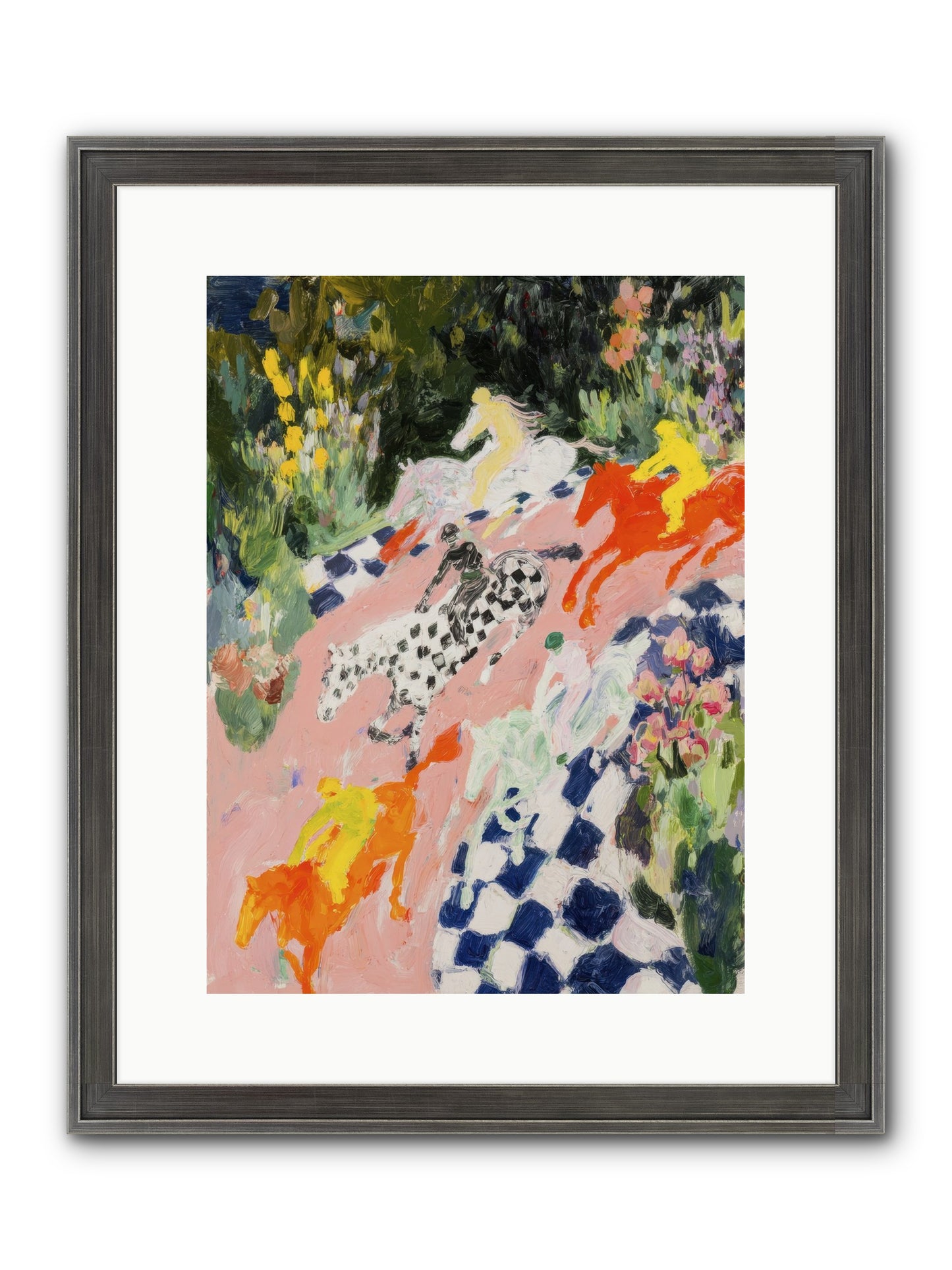 Quiet Sessions Framed Print - Slimwoods Black/Silver 12x16