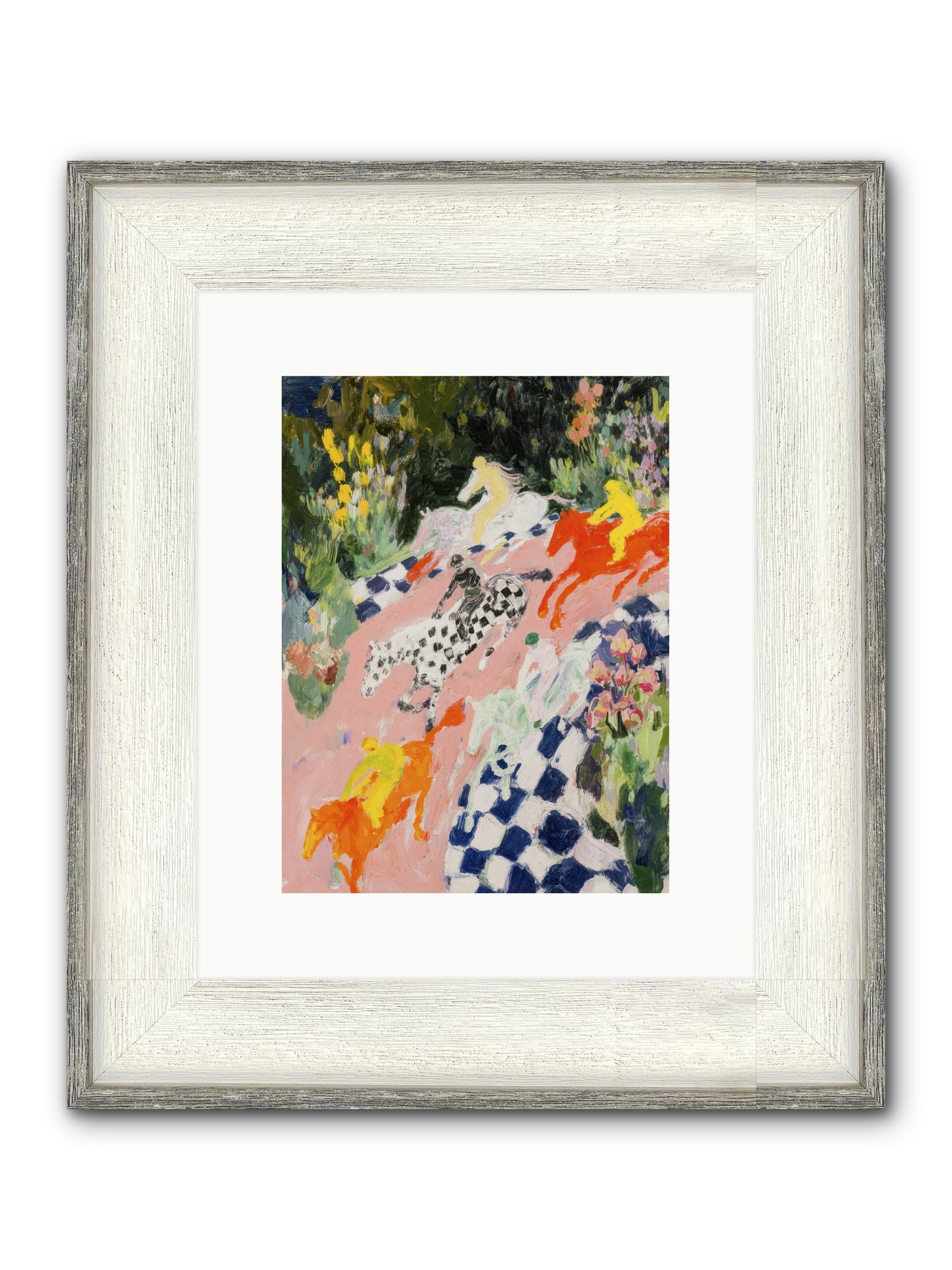 Quiet Sessions Framed Print - Driftwood White 9x12