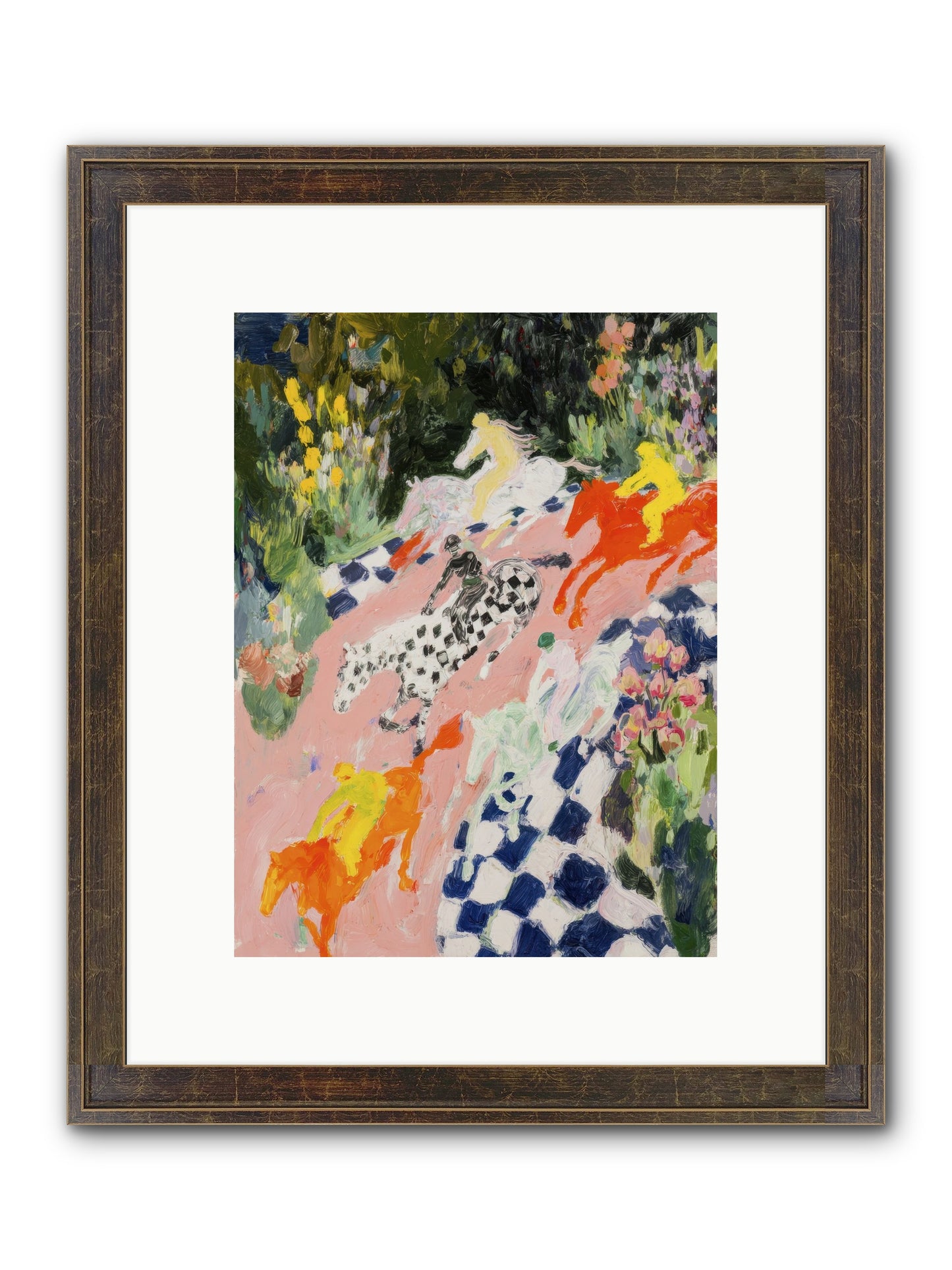 Quiet Sessions Framed Print - Slimwoods Black/Gold 9x12