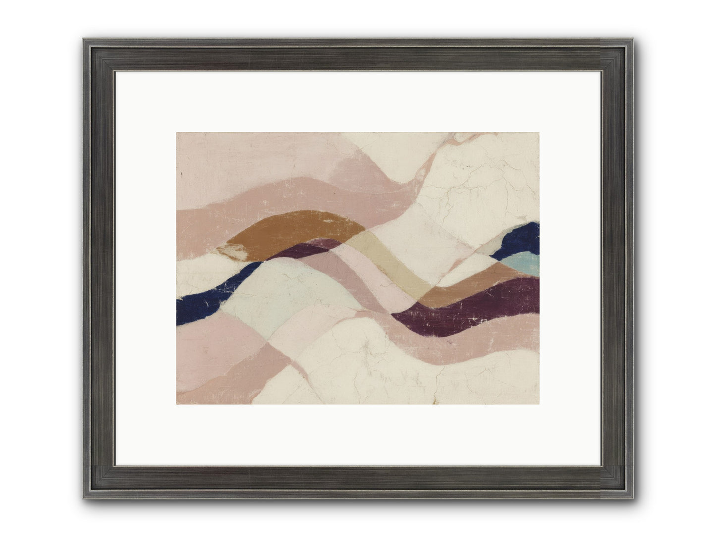 Quietude No.1 Framed Print - Slimwoods Black/Silver 12x9