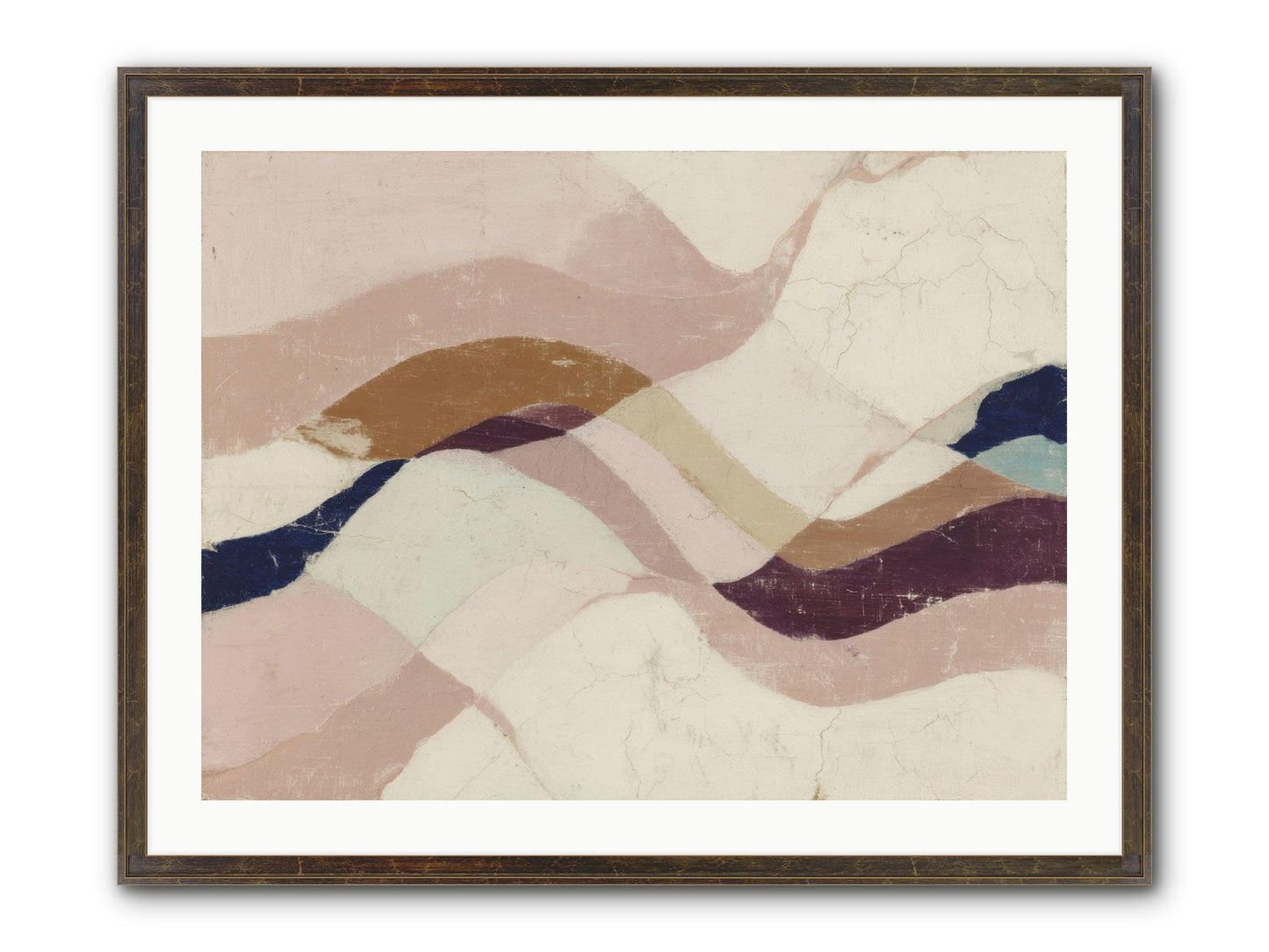 Quietude No.1 Framed Print - Slimwoods Black/Gold 32x24