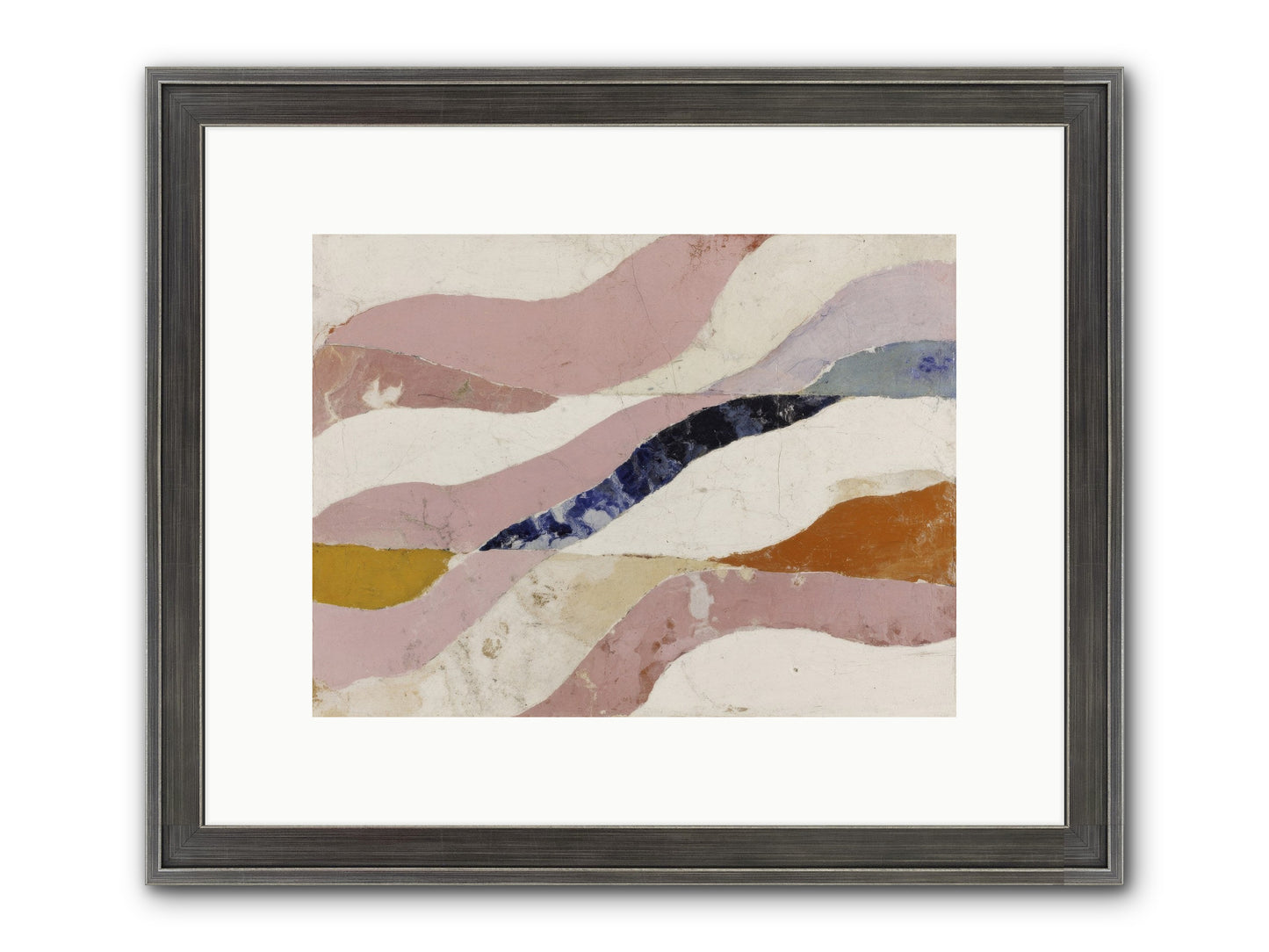 Quietude No.2 Framed Print - Slimwoods Black/Silver 12x9
