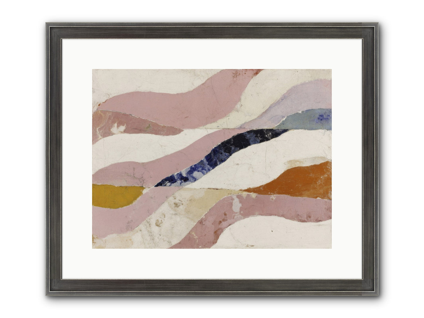 Quietude No.2 Framed Print - Slimwoods Black/Silver 16x12