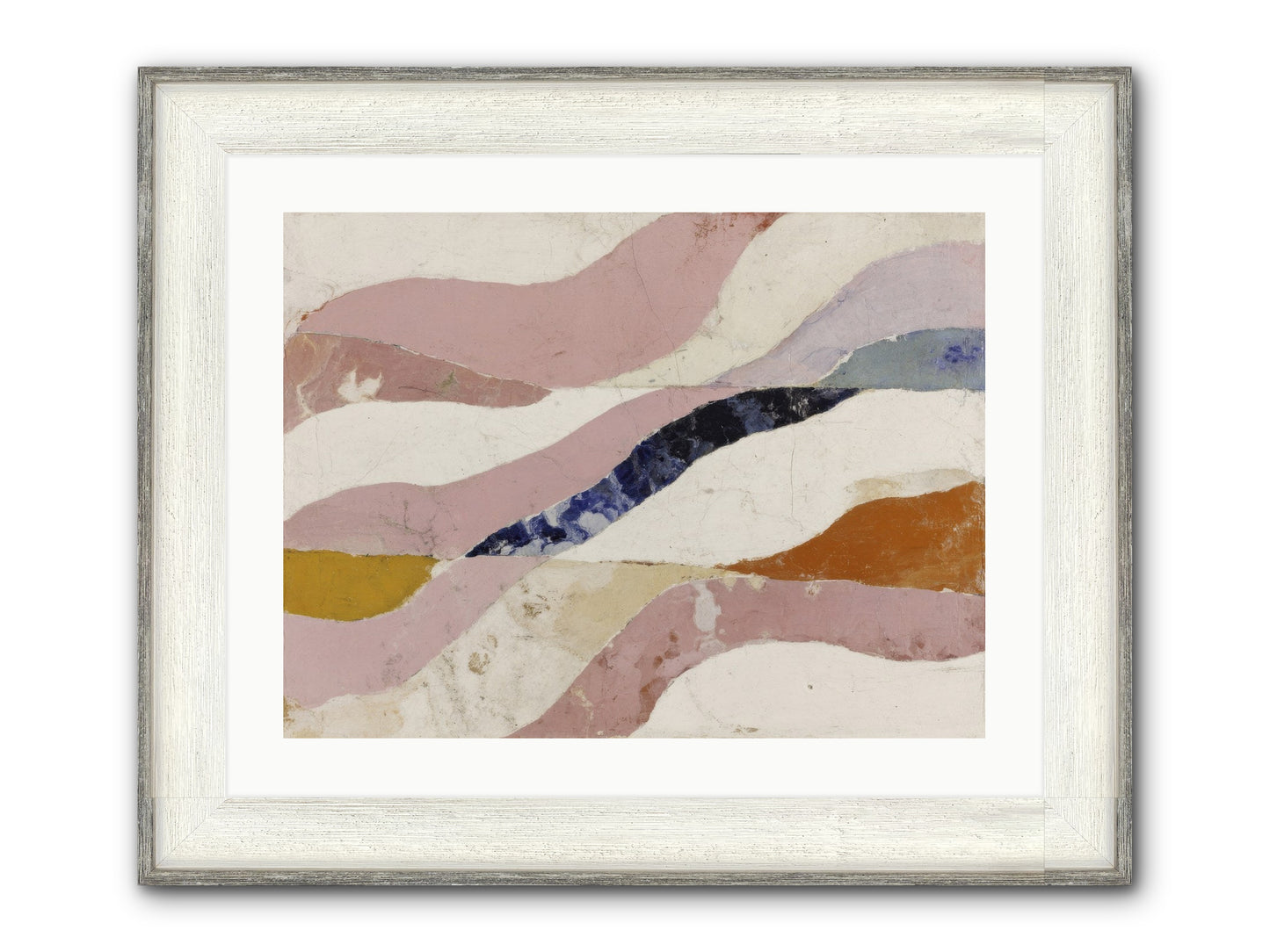 Quietude No.2 Framed Print - Driftwood White 24x18