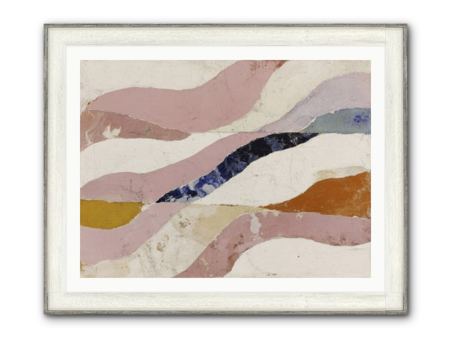 Quietude No.2 Framed Print - Driftwood White 40x30