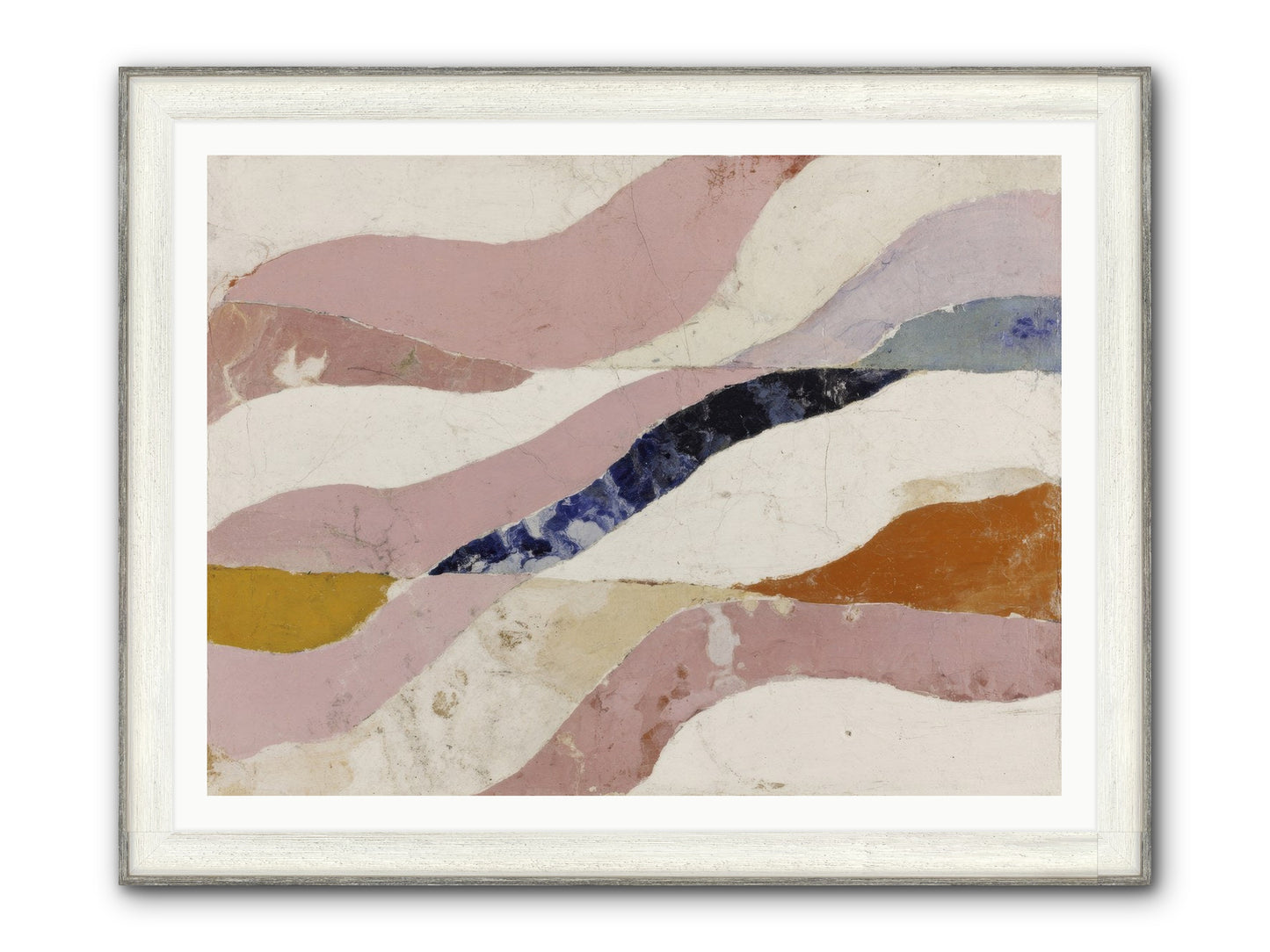 Quietude No.2 Framed Print - Driftwood White 48x36