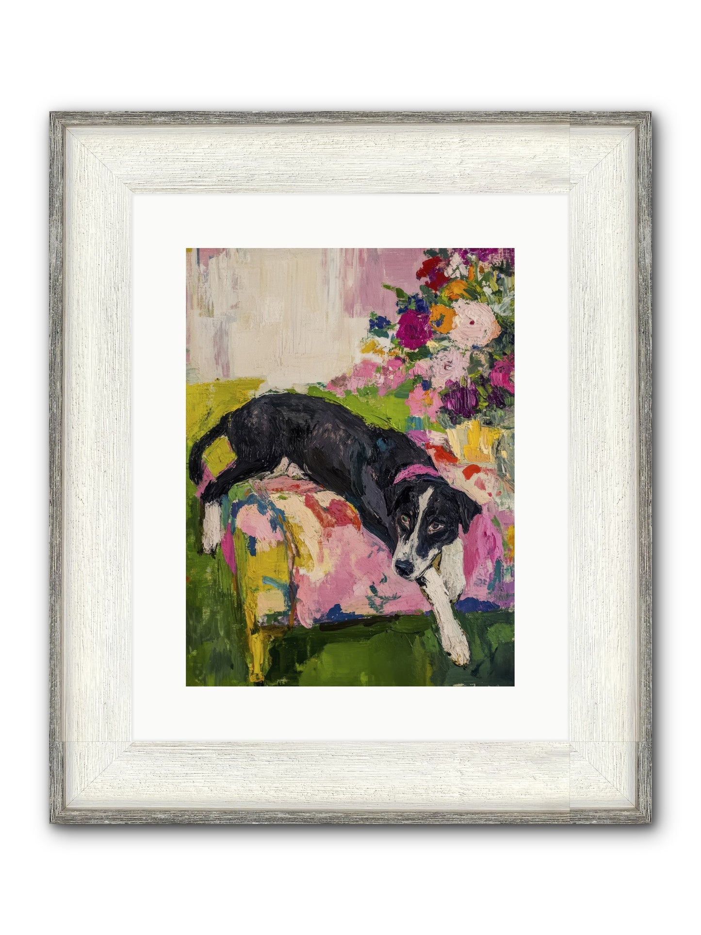Quince Framed Print - Driftwood White 12x16