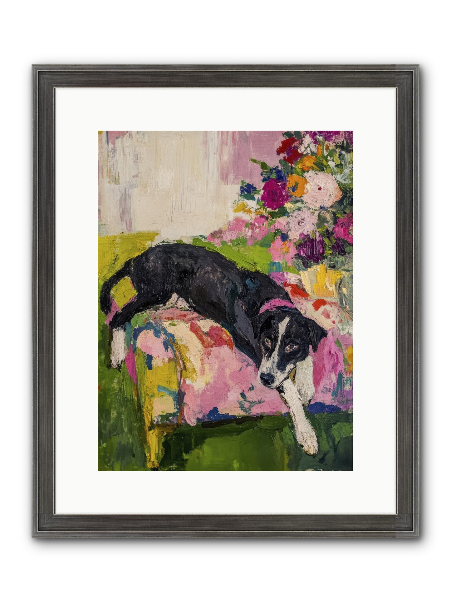 Quince Framed Print - Slimwoods Black/Silver 12x16