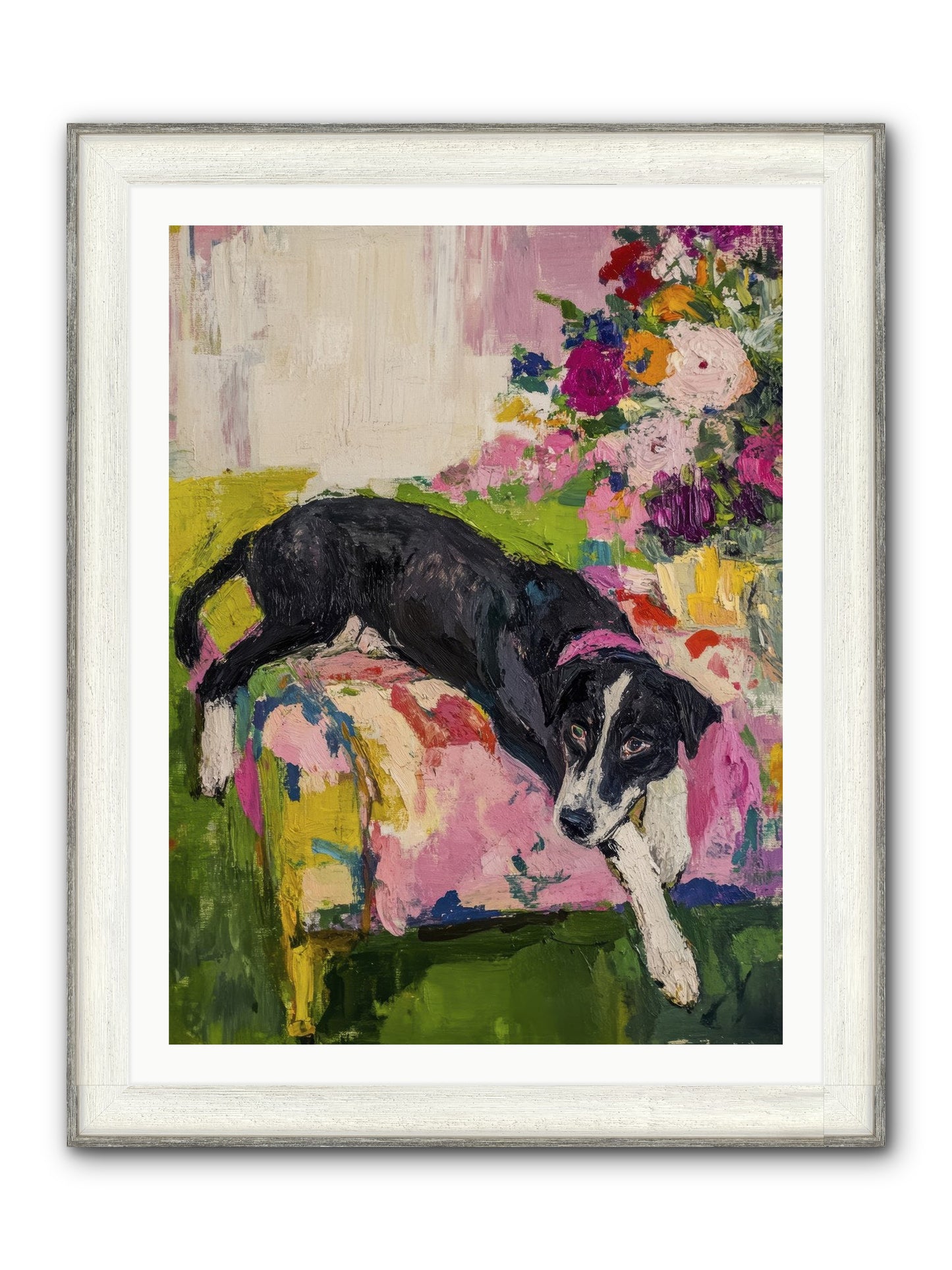 Quince Framed Print - Driftwood White 30x40