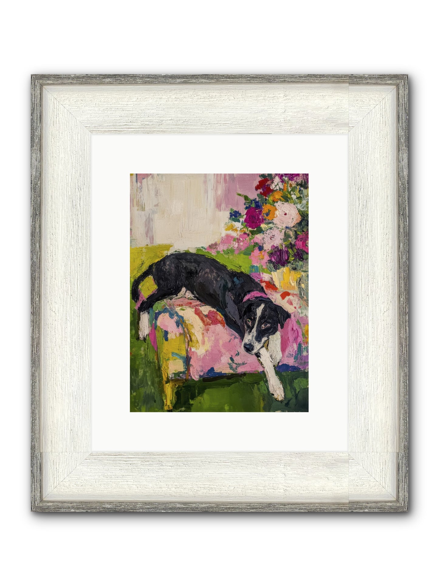 Quince Framed Print - Driftwood White 9x12