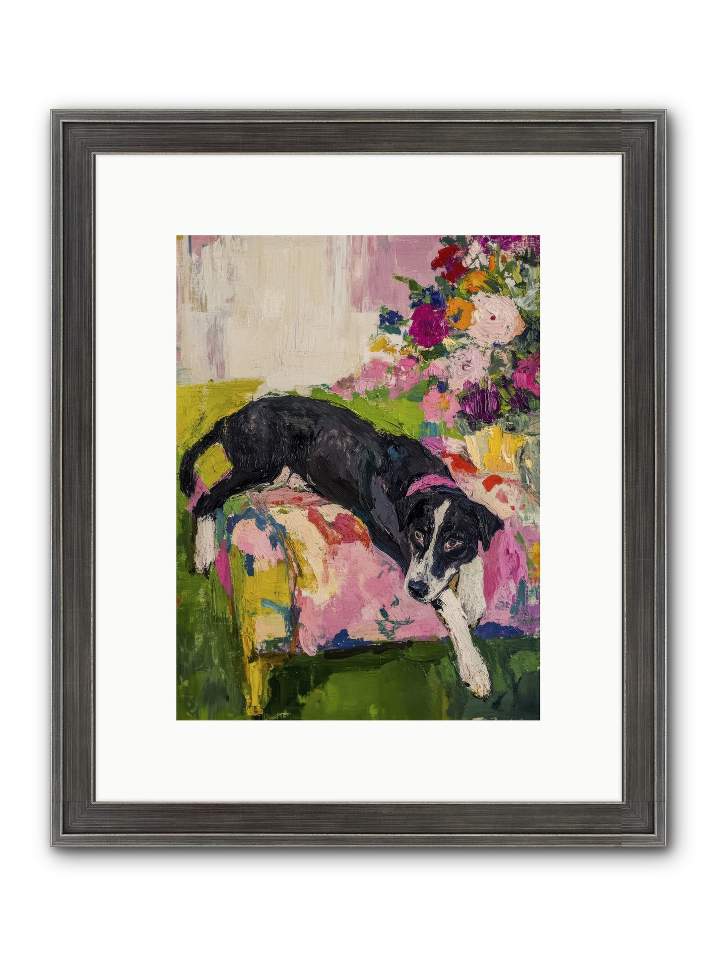 Quince Framed Print - Slimwoods Black/Silver 9x12