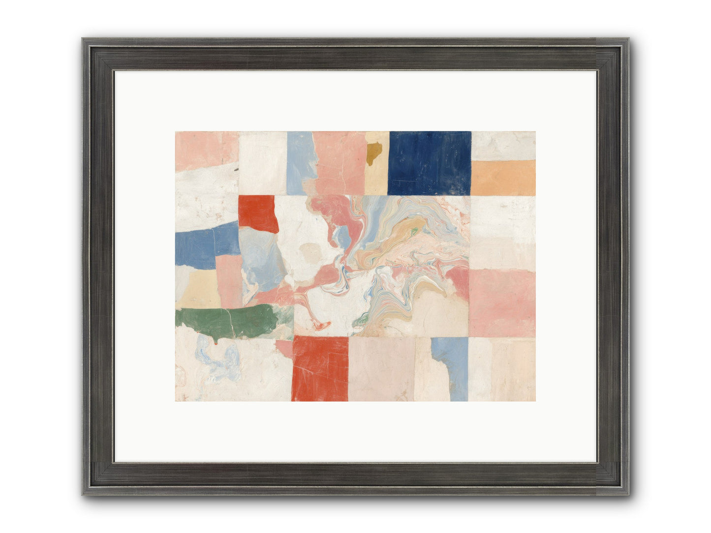 Radiant Flux Framed Print - Slimwoods Black/Silver 12x9