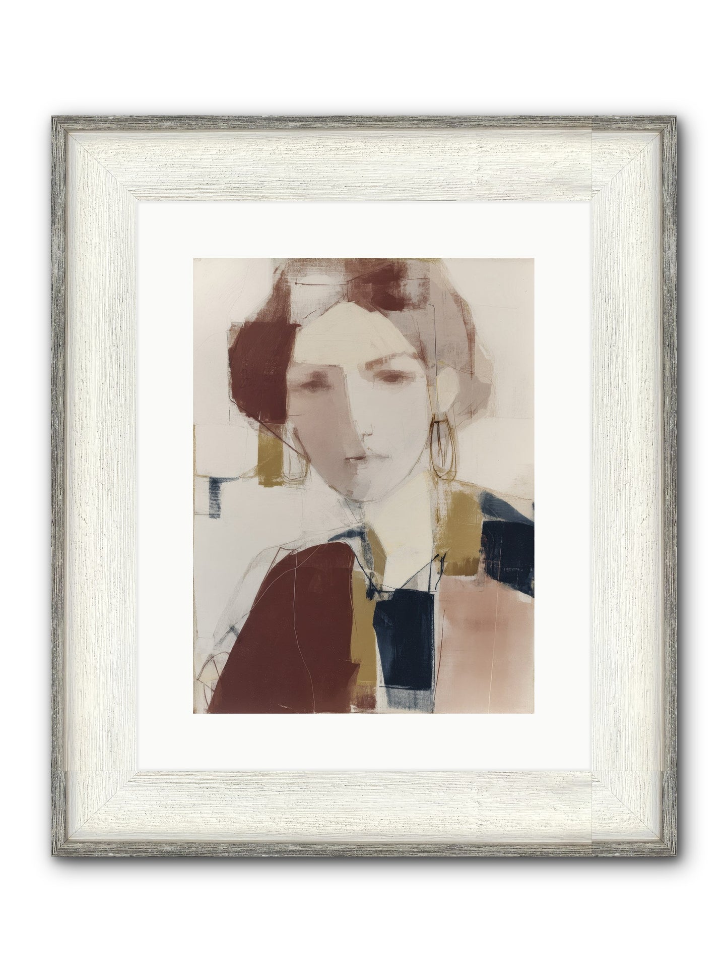 Radiant Secrets Framed Print - Driftwood White 12x16