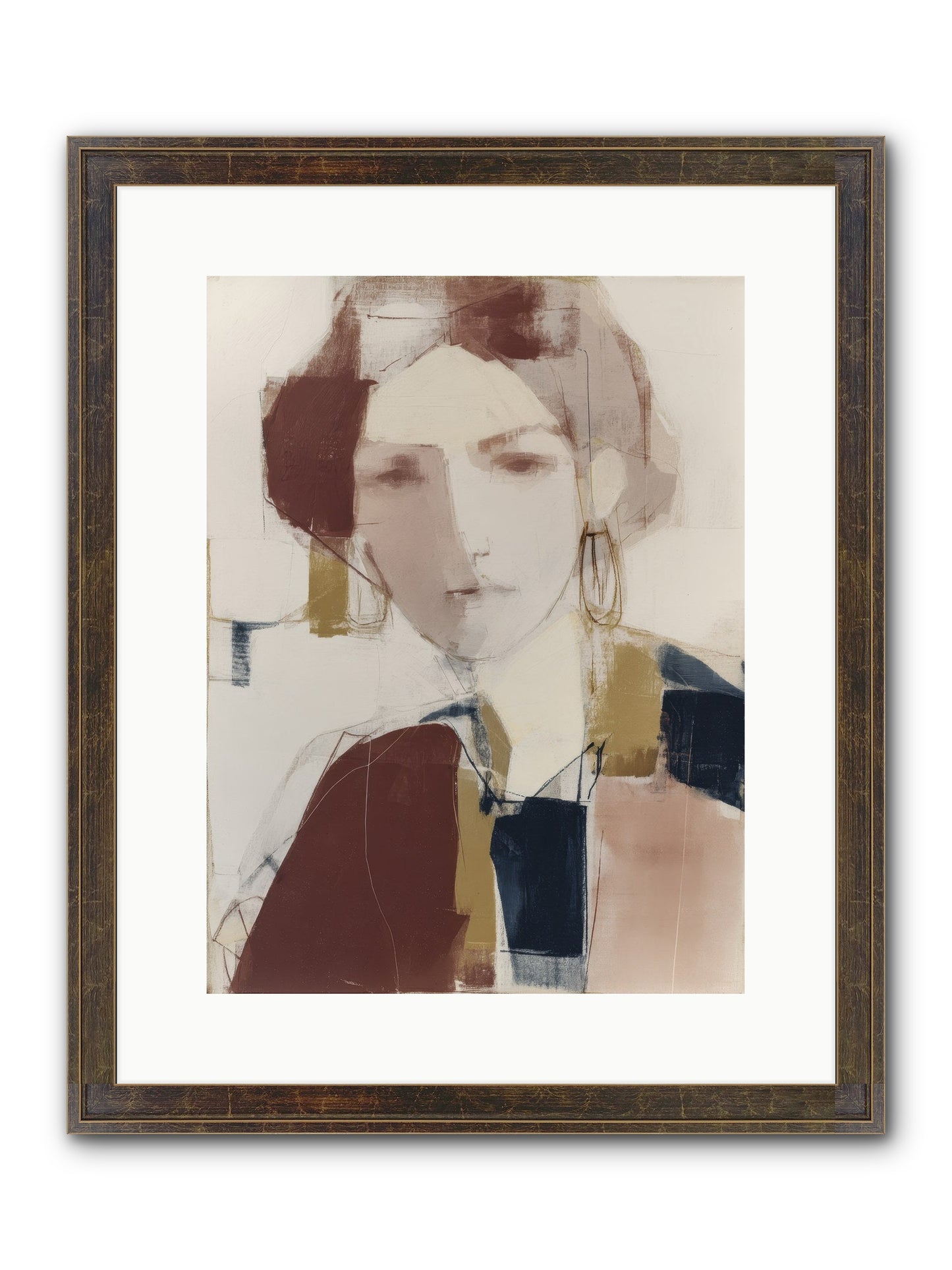Radiant Secrets Framed Print - Slimwoods Black/Gold 12x16
