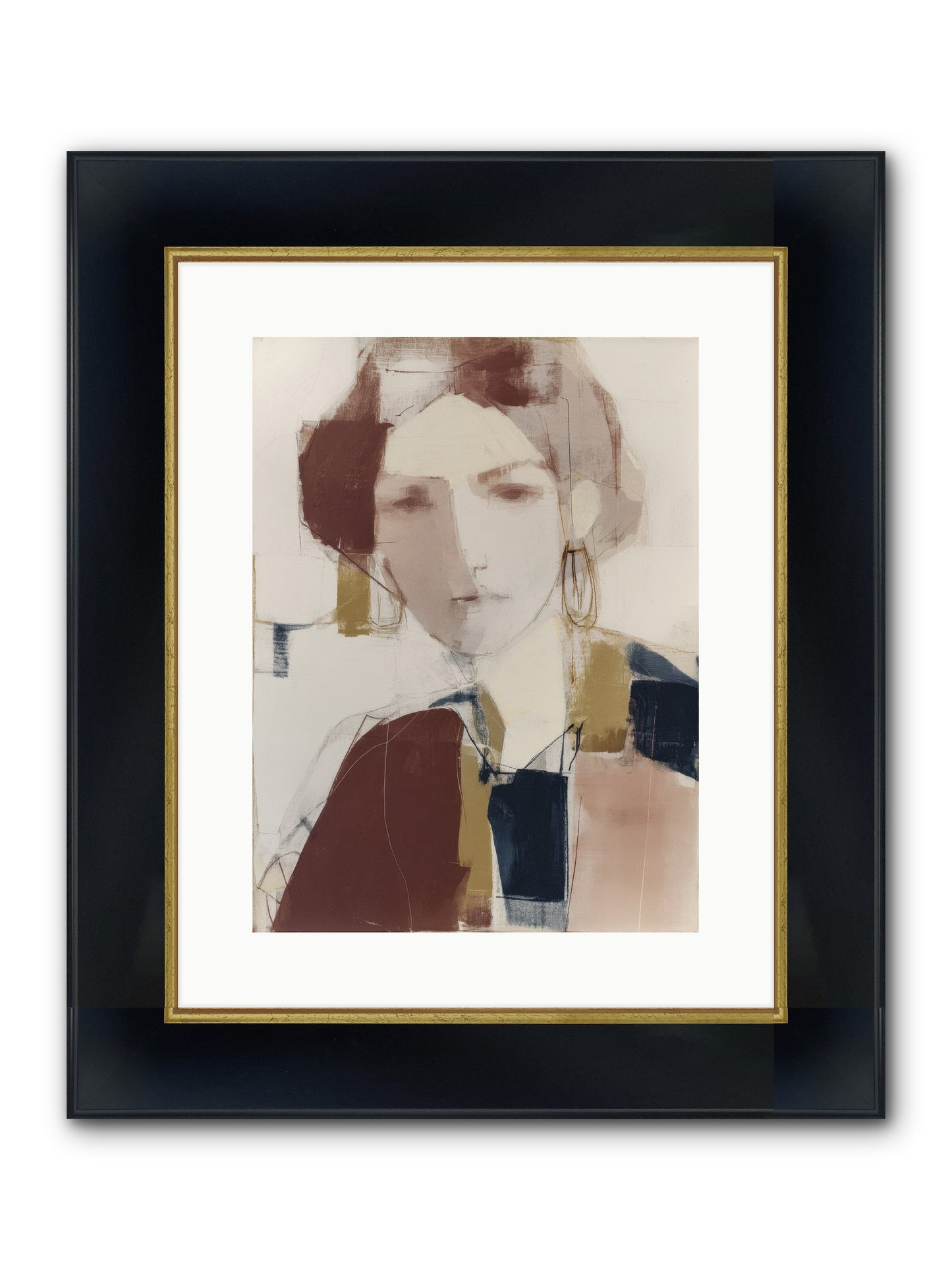 Radiant Secrets Framed Print - Wide Black w/Gold 12x16