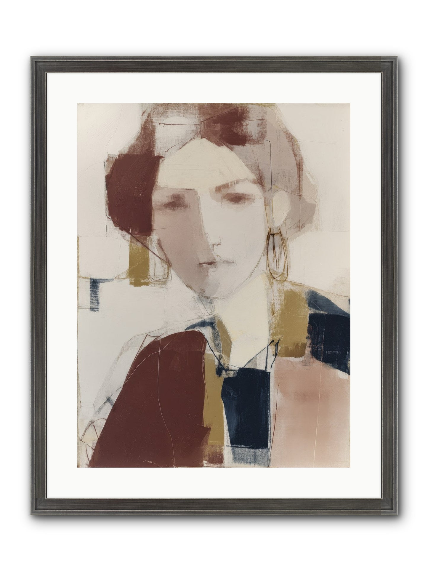 Radiant Secrets Framed Print - Slimwoods Black/Silver 18x24