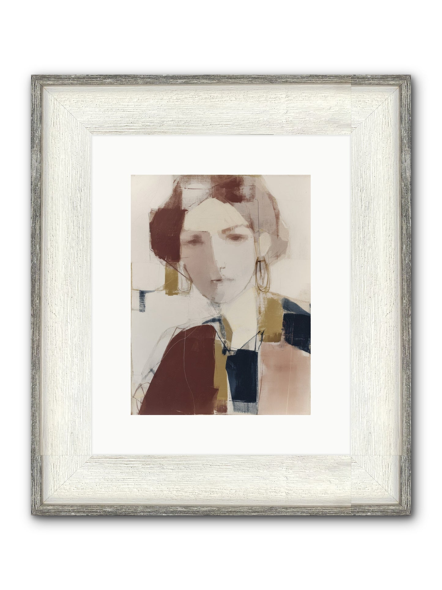 Radiant Secrets Framed Print - Driftwood White 9x12