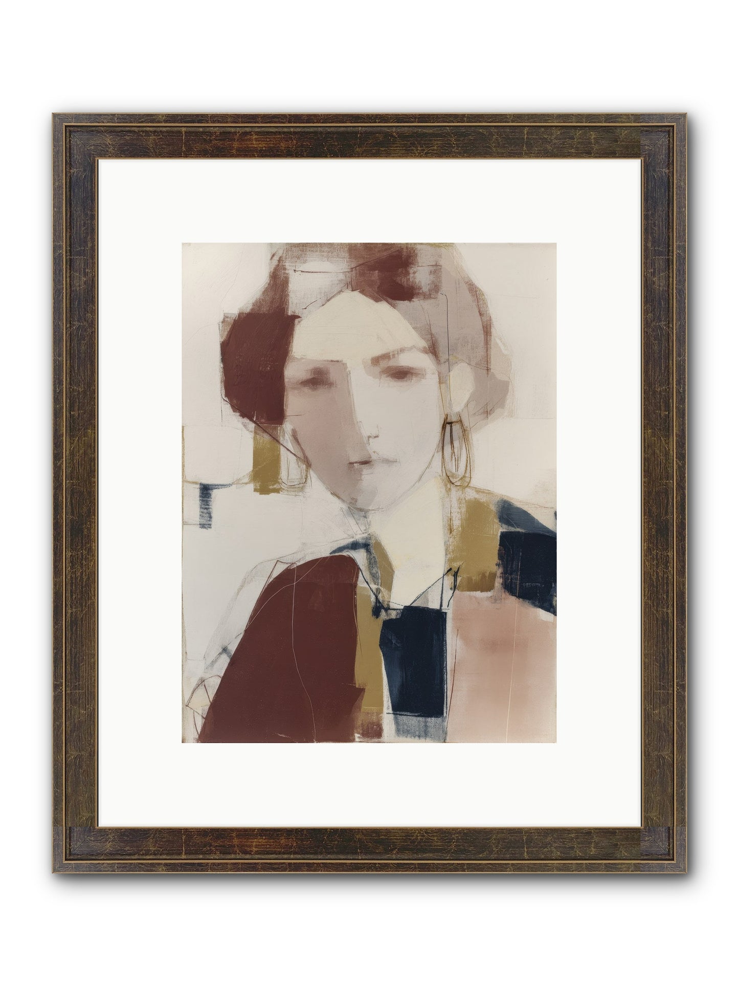 Radiant Secrets Framed Print - Slimwoods Black/Gold 9x12
