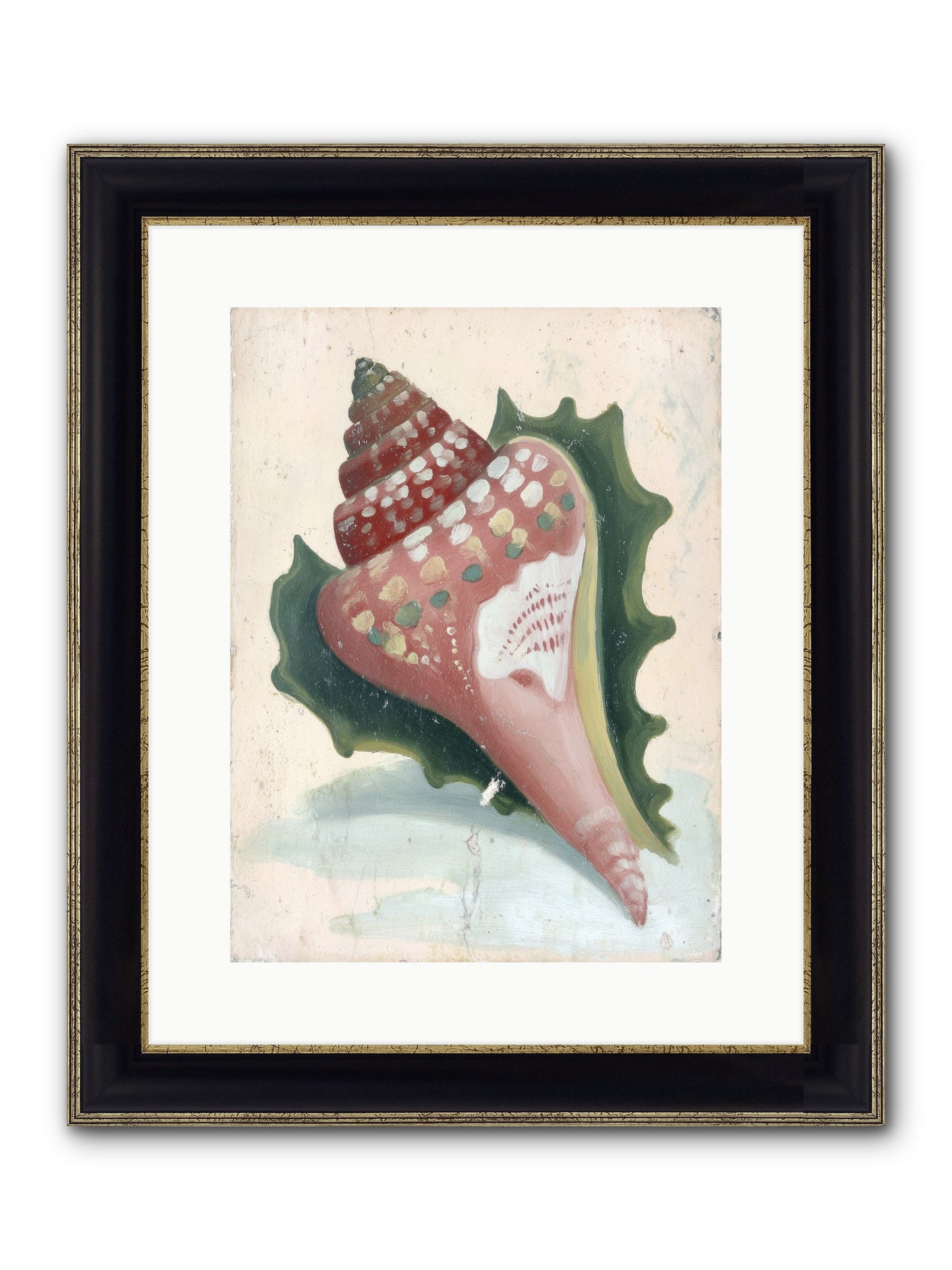 Rainbow's Home Framed Print - Black & Gold 12x16