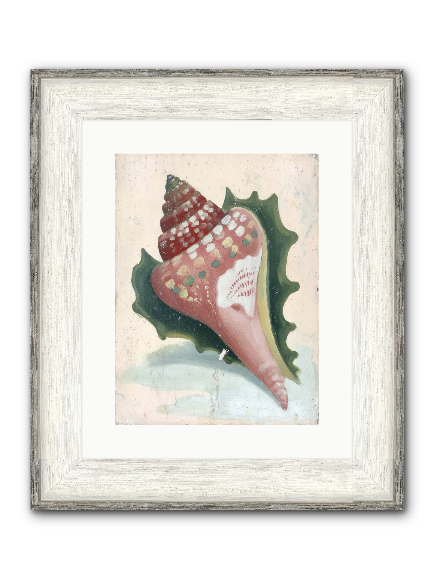 Rainbow's Home Framed Print - Driftwood White 12x16