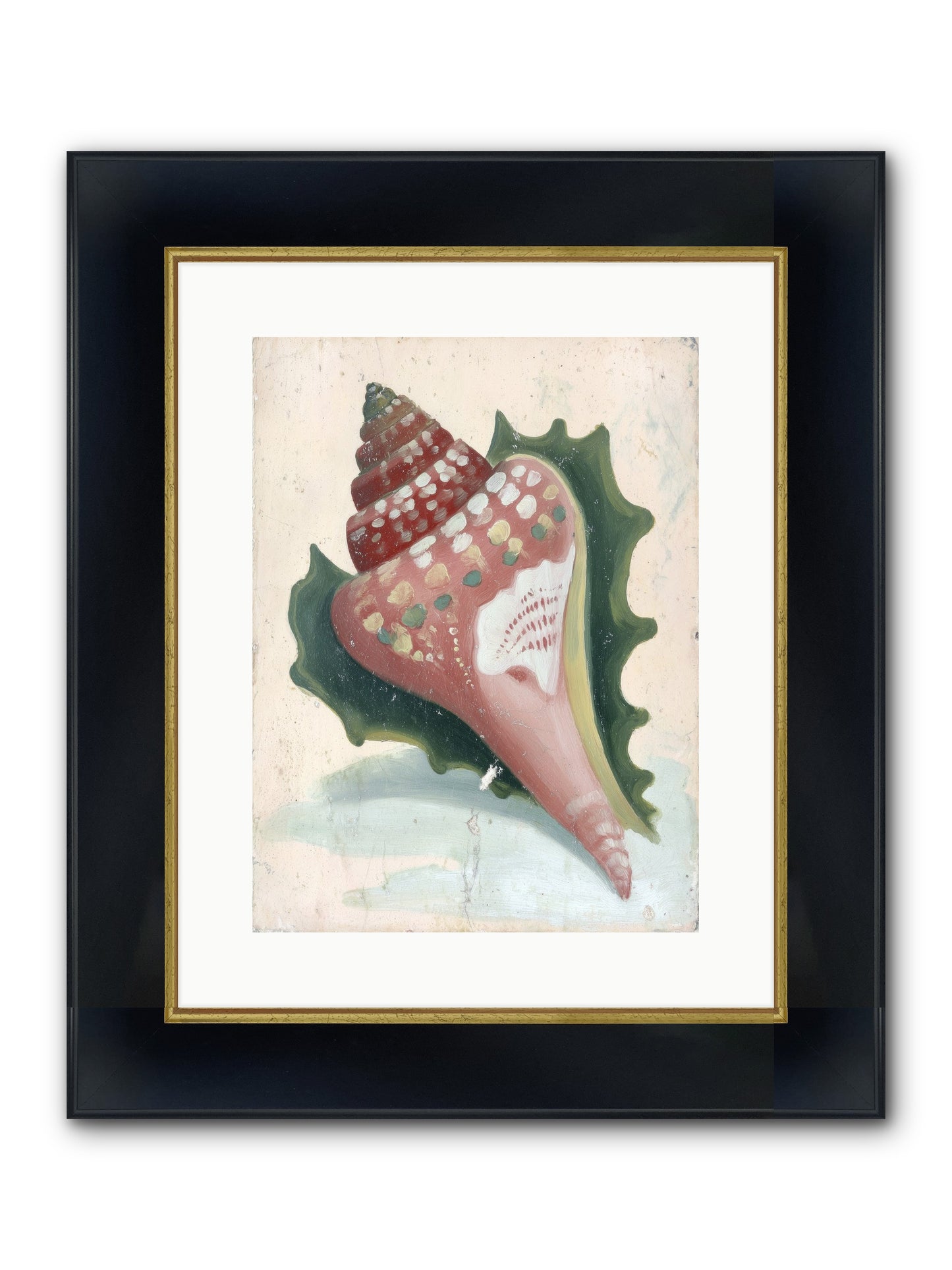Rainbow's Home Framed Print - Wide Black w/Gold 12x16