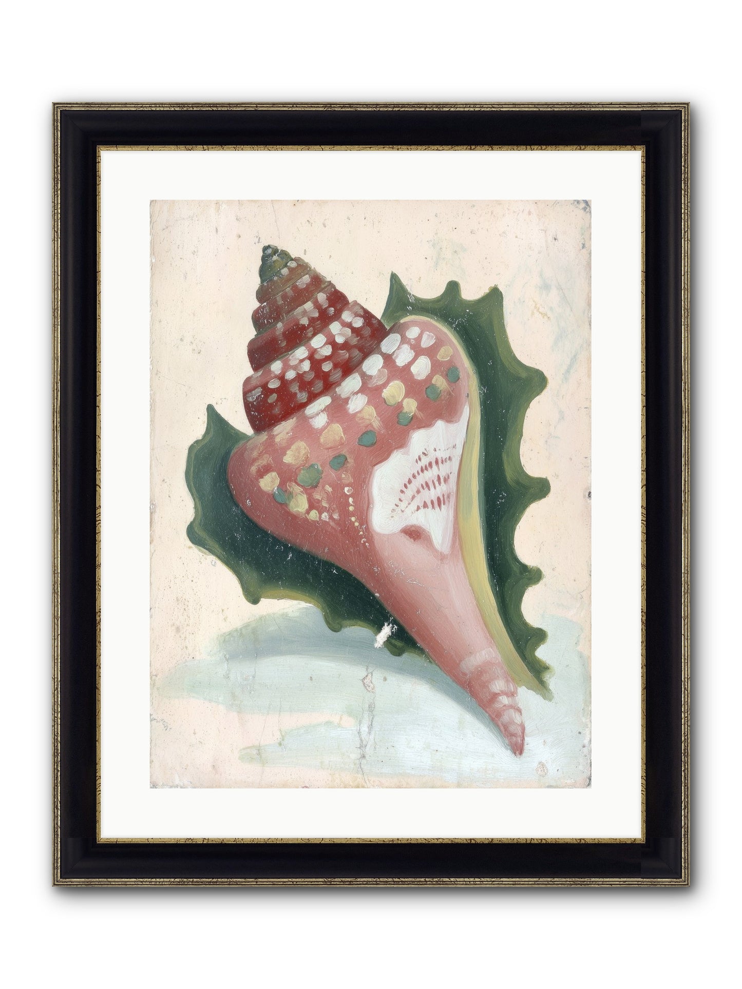 Rainbow's Home Framed Print - Black & Gold 18x24