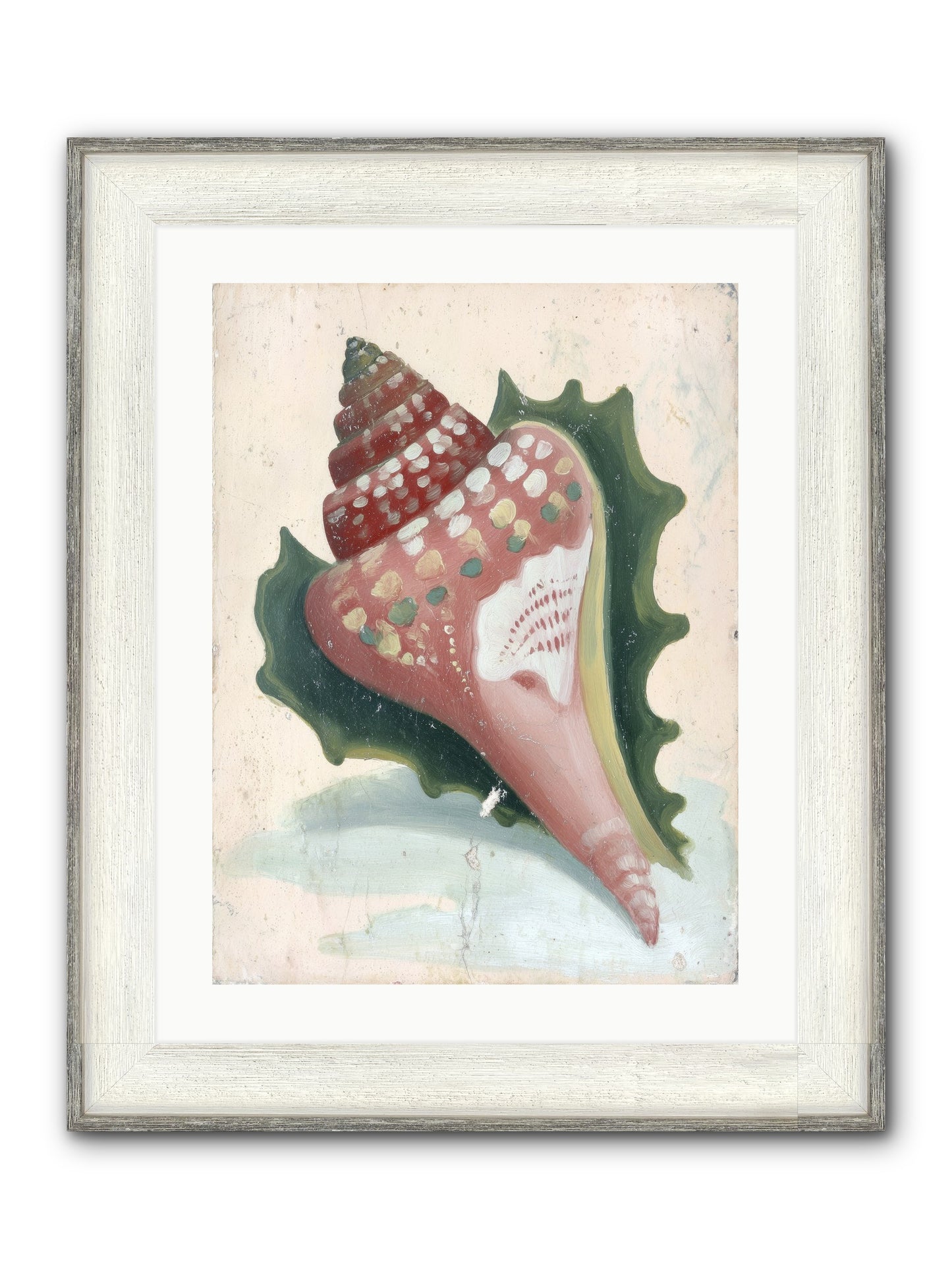 Rainbow's Home Framed Print - Driftwood White 18x24
