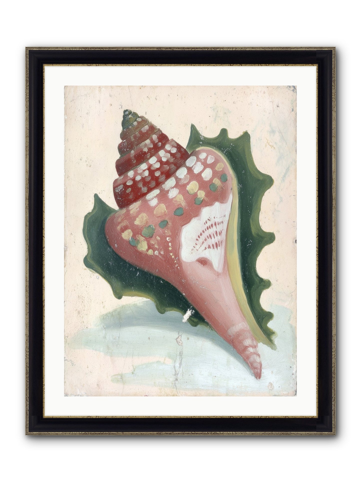Rainbow's Home Framed Print - Black & Gold 24x32