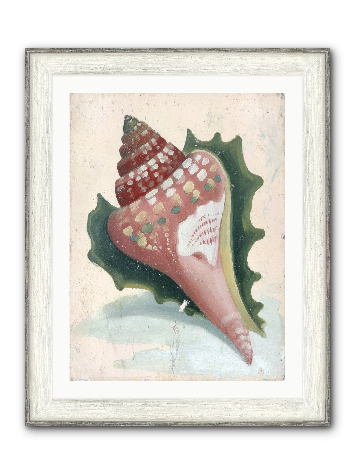 Rainbow's Home Framed Print - Driftwood White 24x32