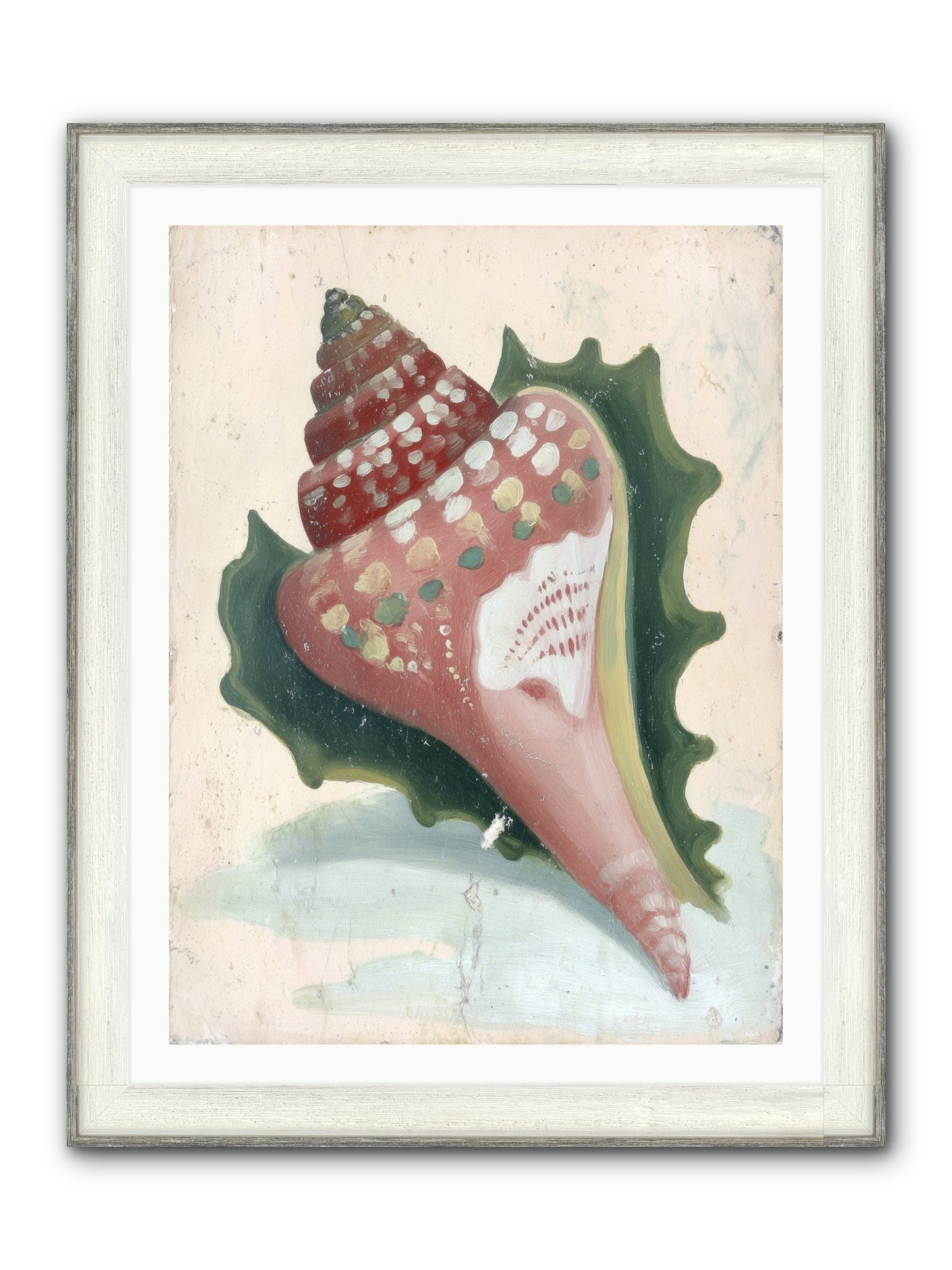 Rainbow's Home Framed Print - Driftwood White 30x40