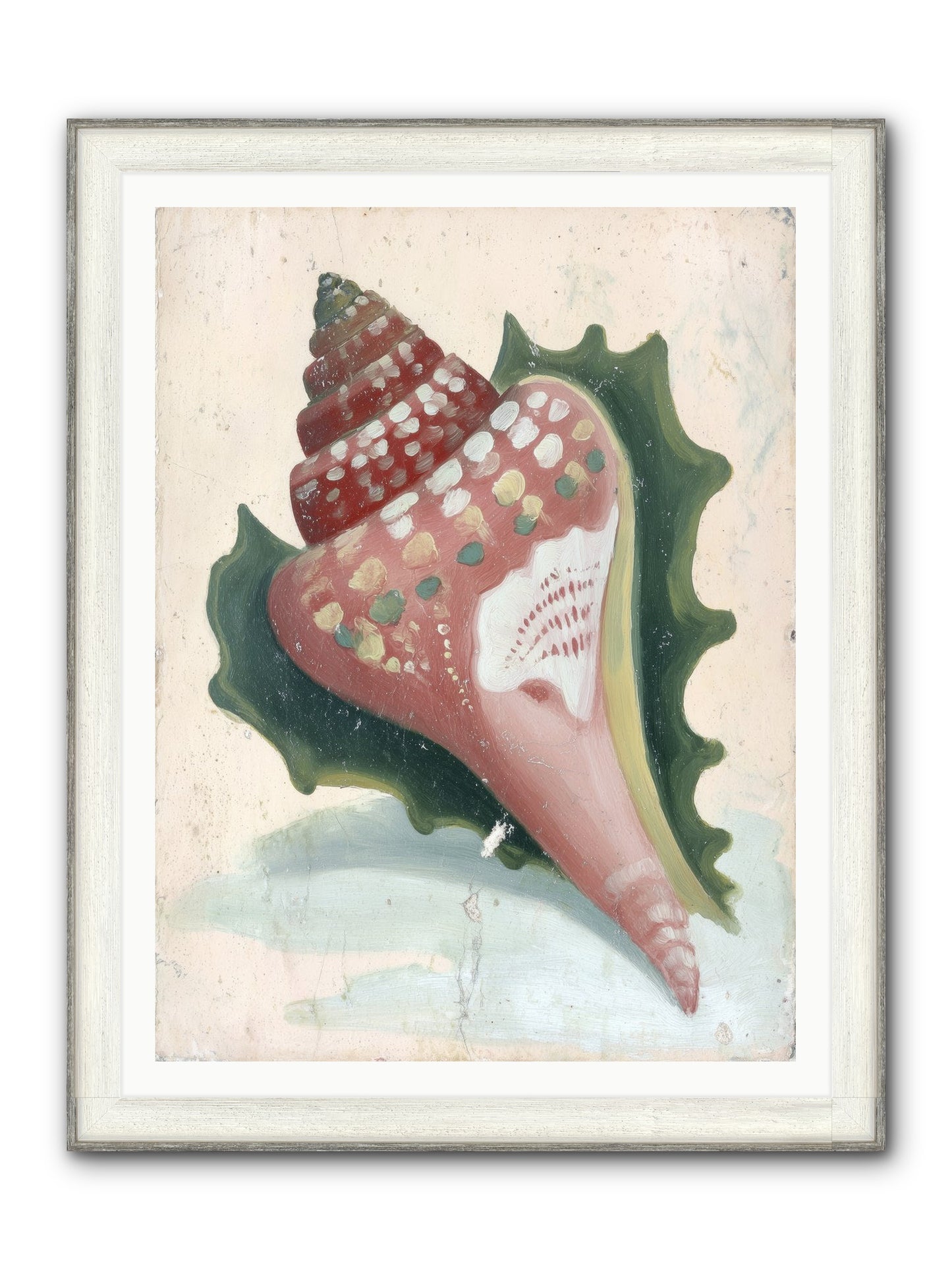 Rainbow's Home Framed Print - Driftwood White 36x48