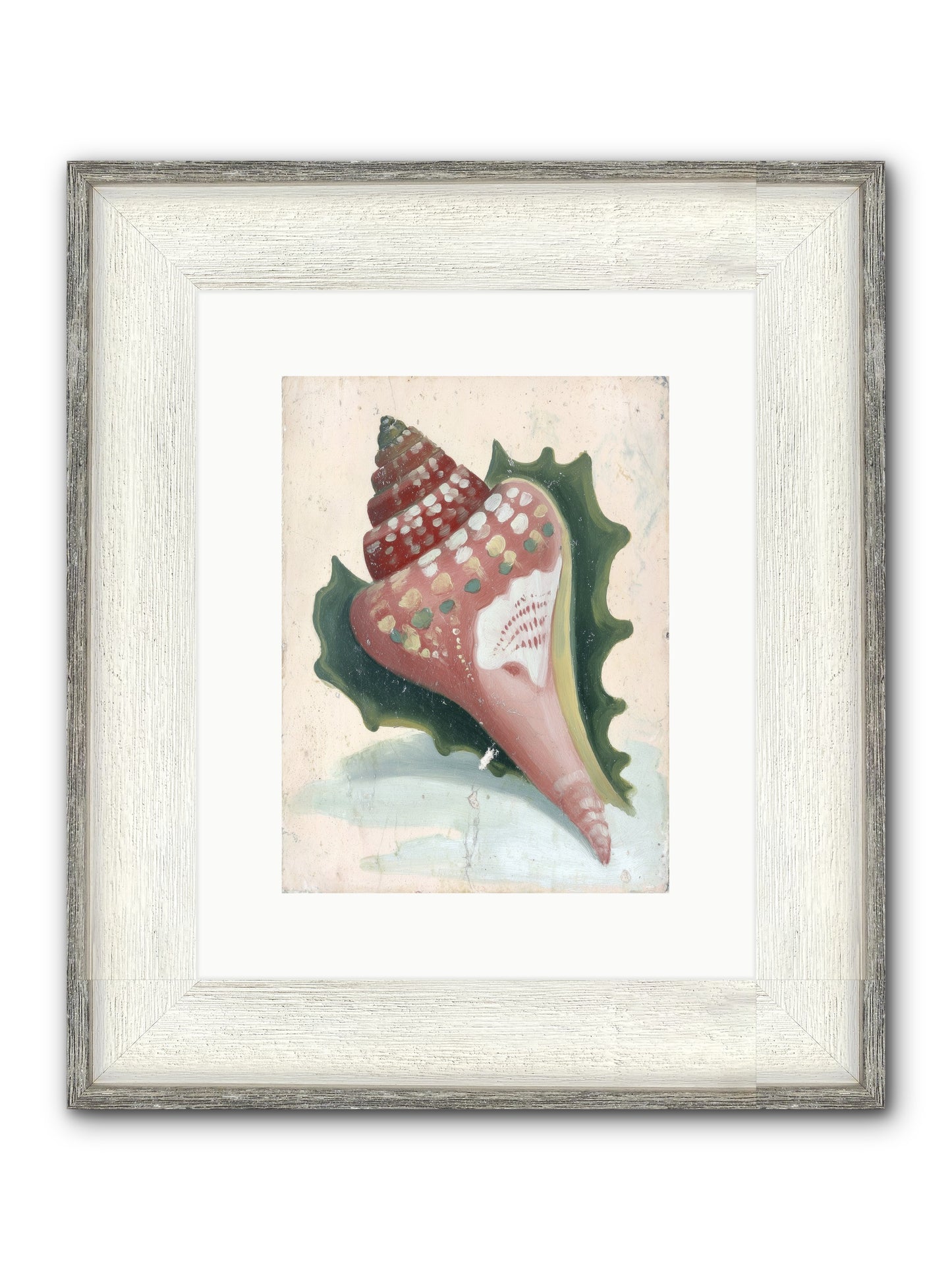 Rainbow's Home Framed Print - Driftwood White 9x12